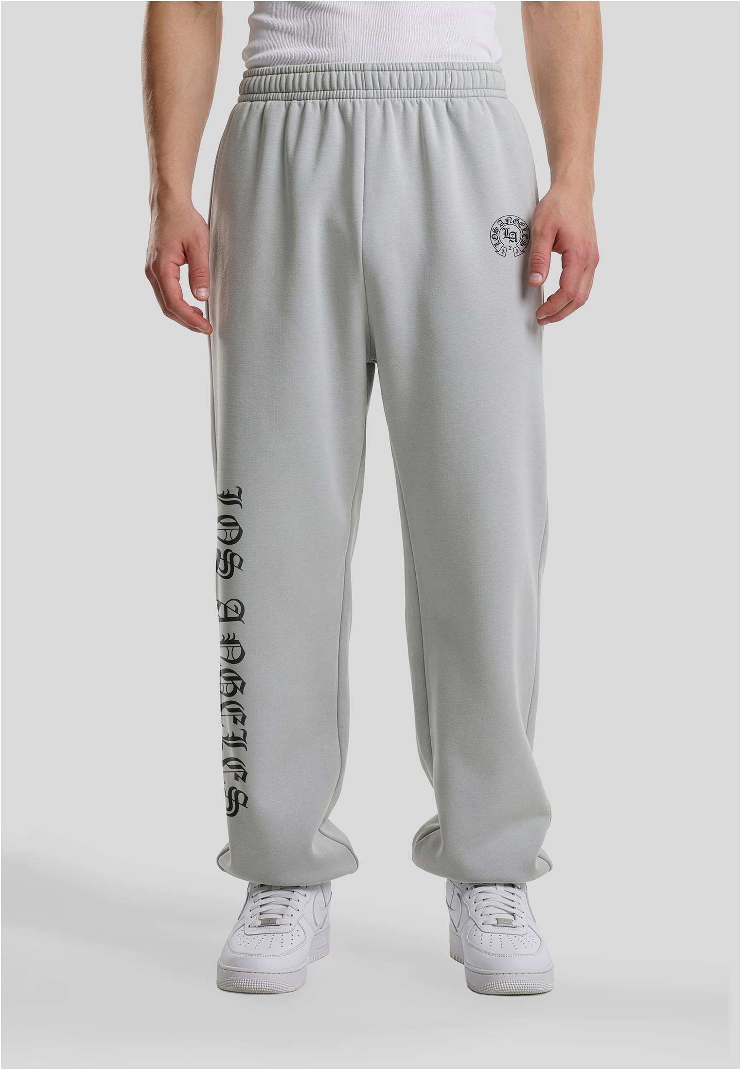 MT Men Pantaloni della tuta LA Dynasty Loose Fit lightasphalt