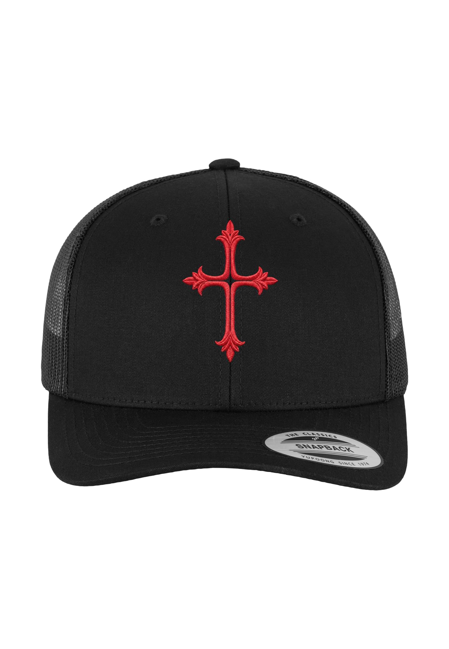 MT Accessoires Cappello Goth Cross Trucker one size