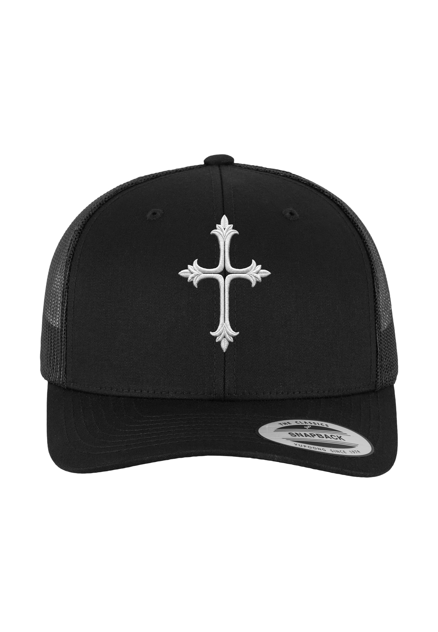 MT Accessoires Cappello Goth Cross Trucker one size