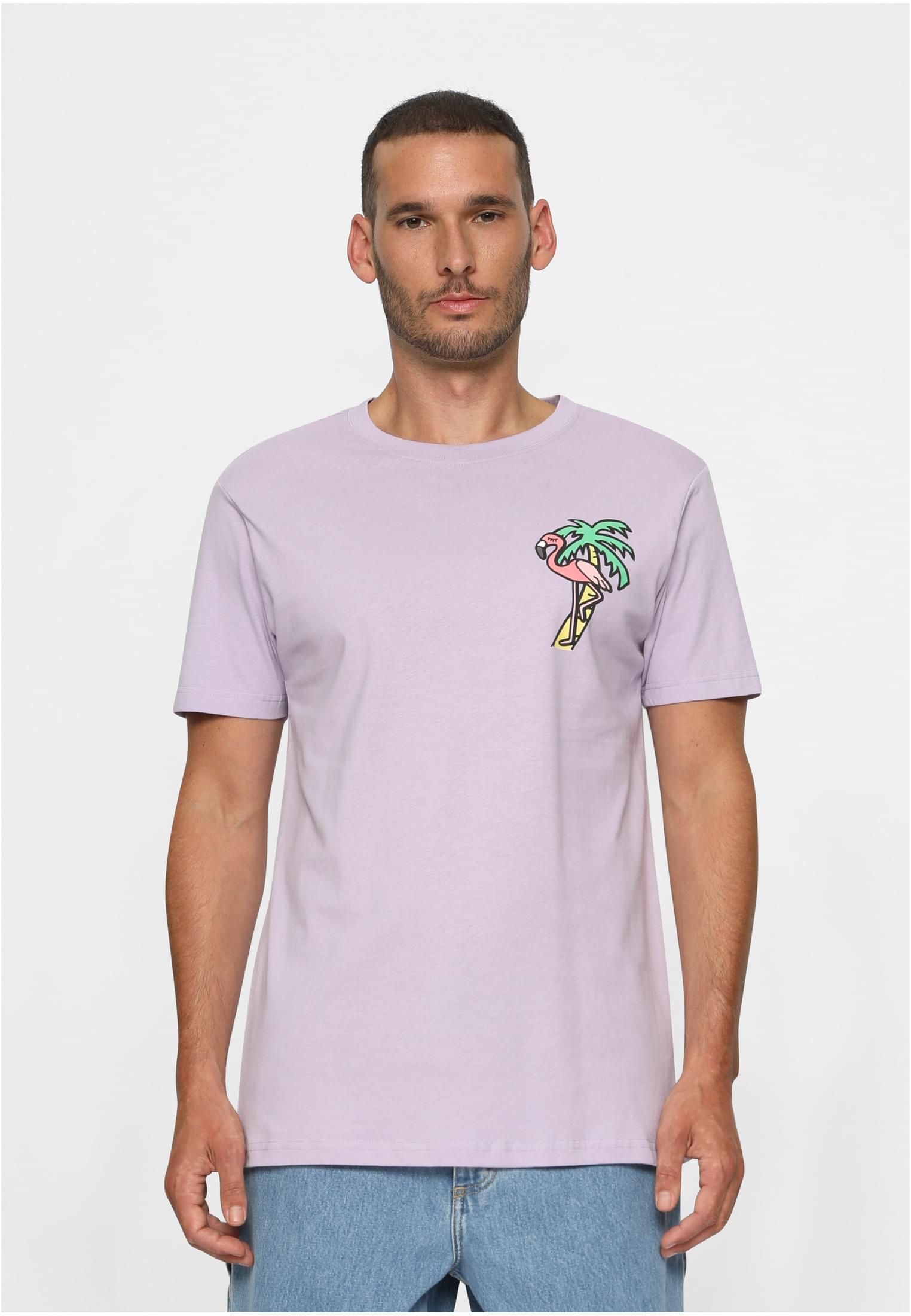 MT Men Maglietta Flamingo Round Neck