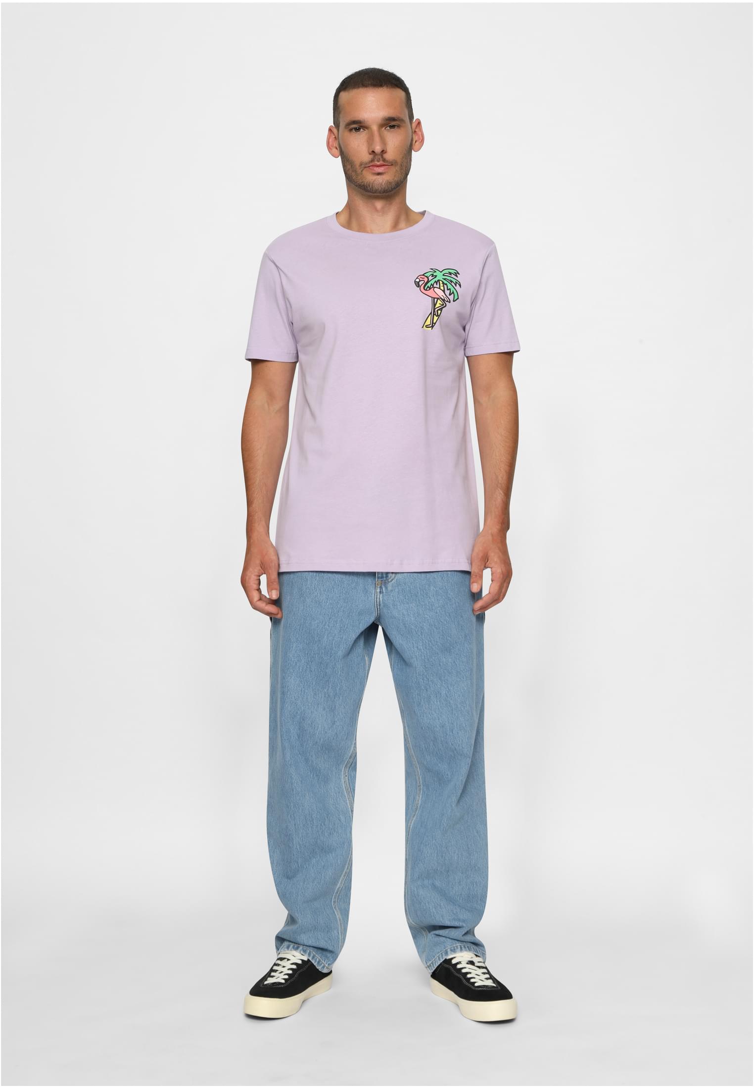 MT Men Maglietta Flamingo Round Neck