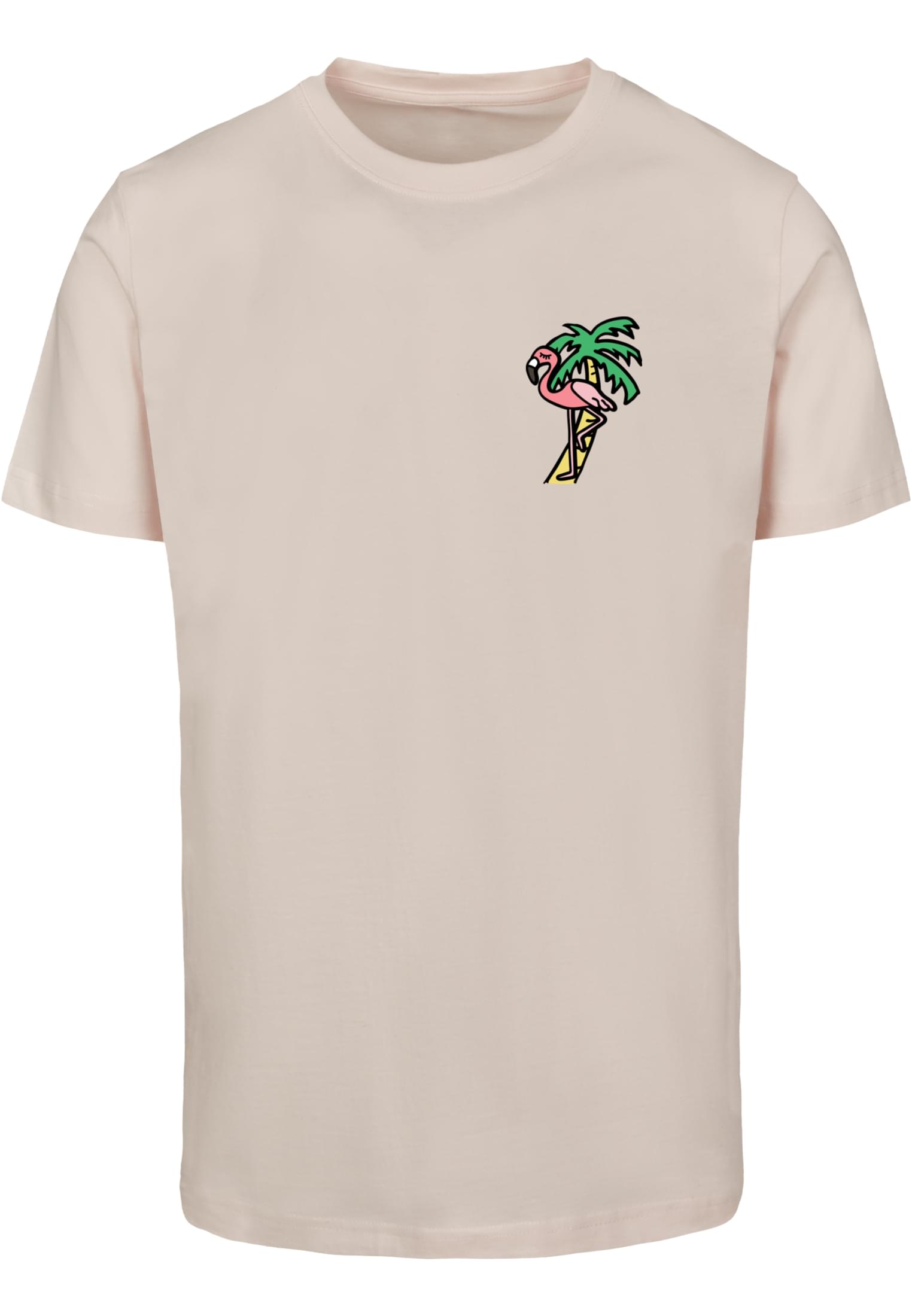 MT Men Maglietta Flamingo Round Neck marshmallow