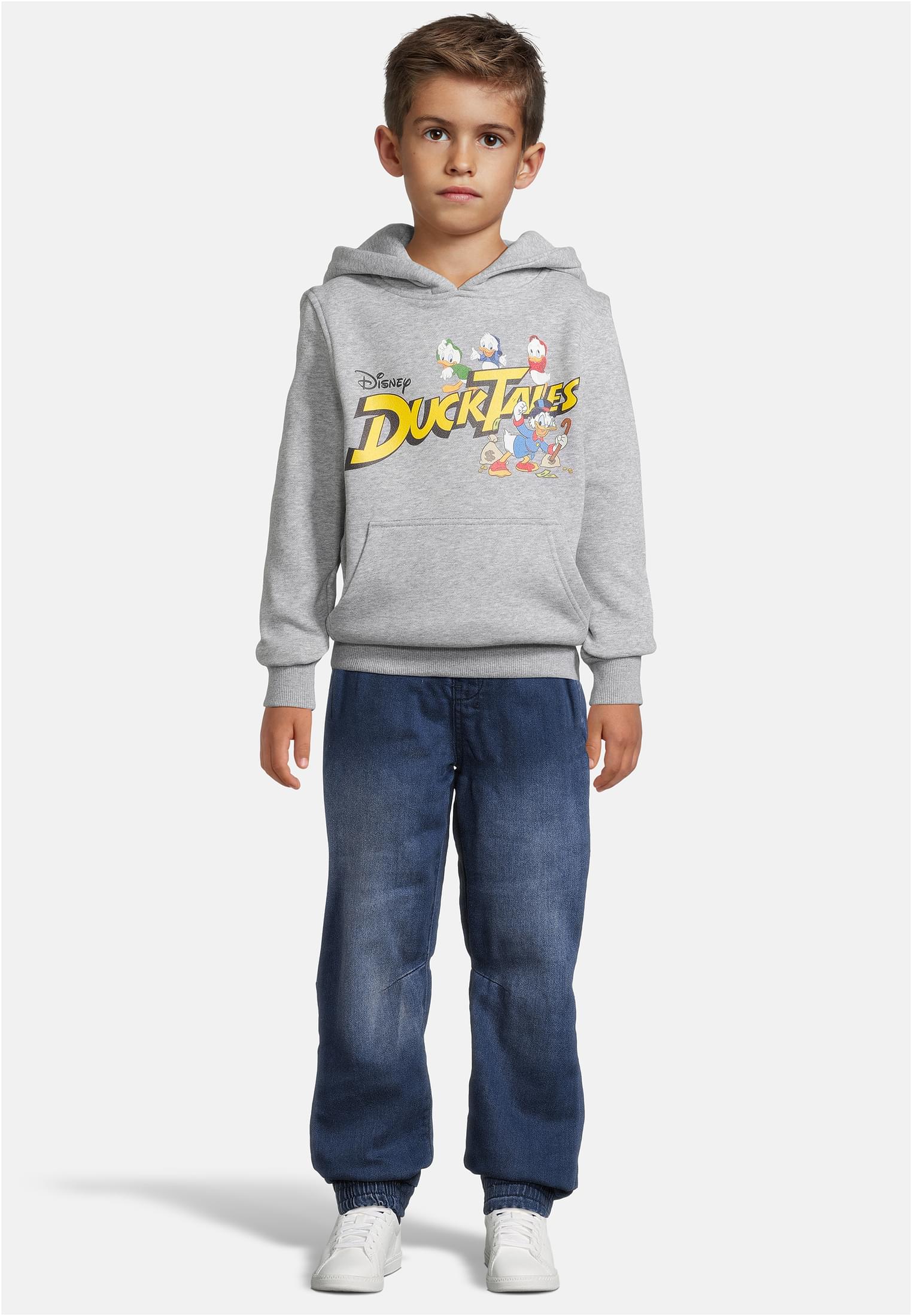 MT Maglietta Pack- kurzarm Donald Ducktales white+heathergrey
