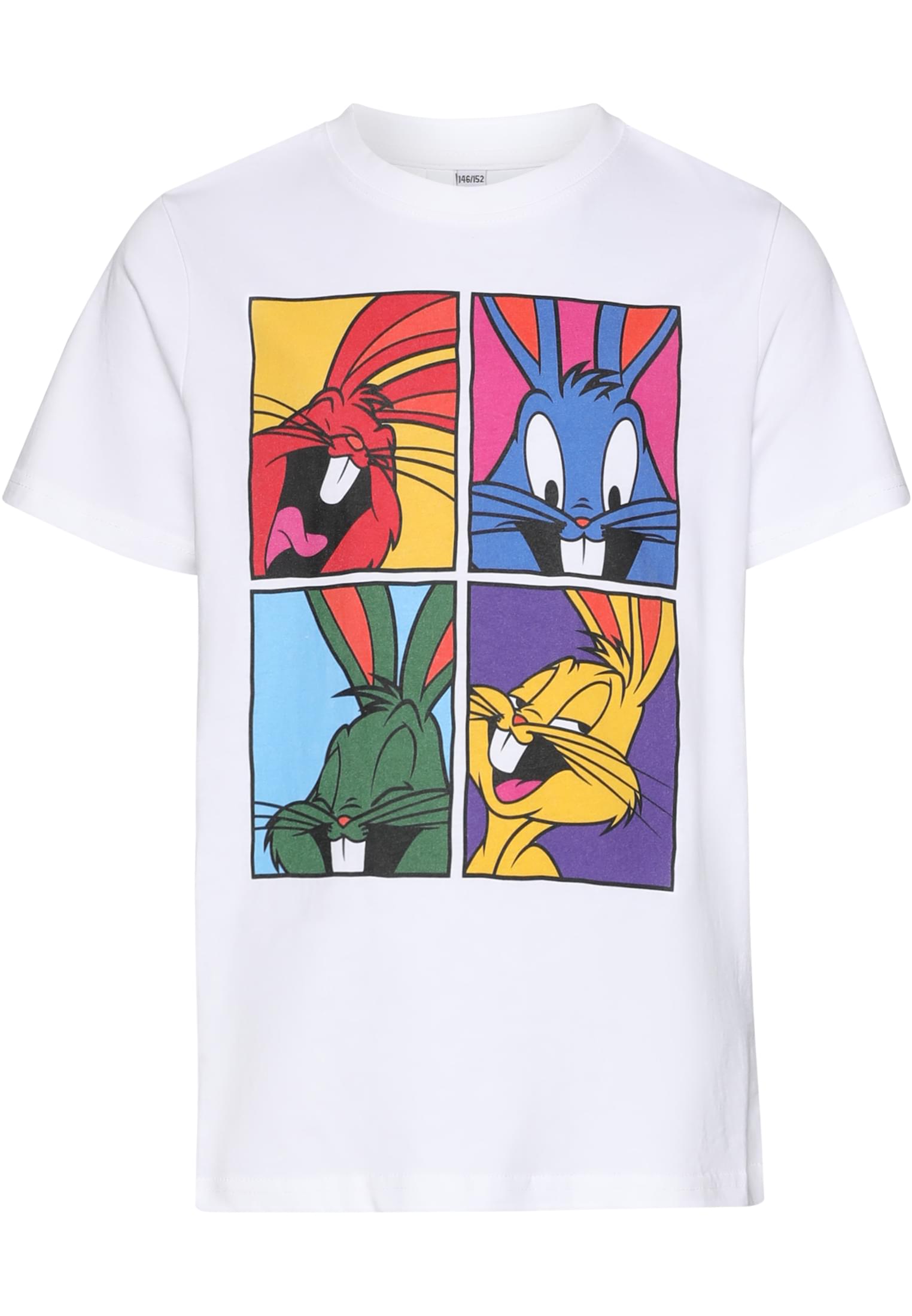 MT Maglietta Pack kurzarm Bugs Bunny white+heathergrey