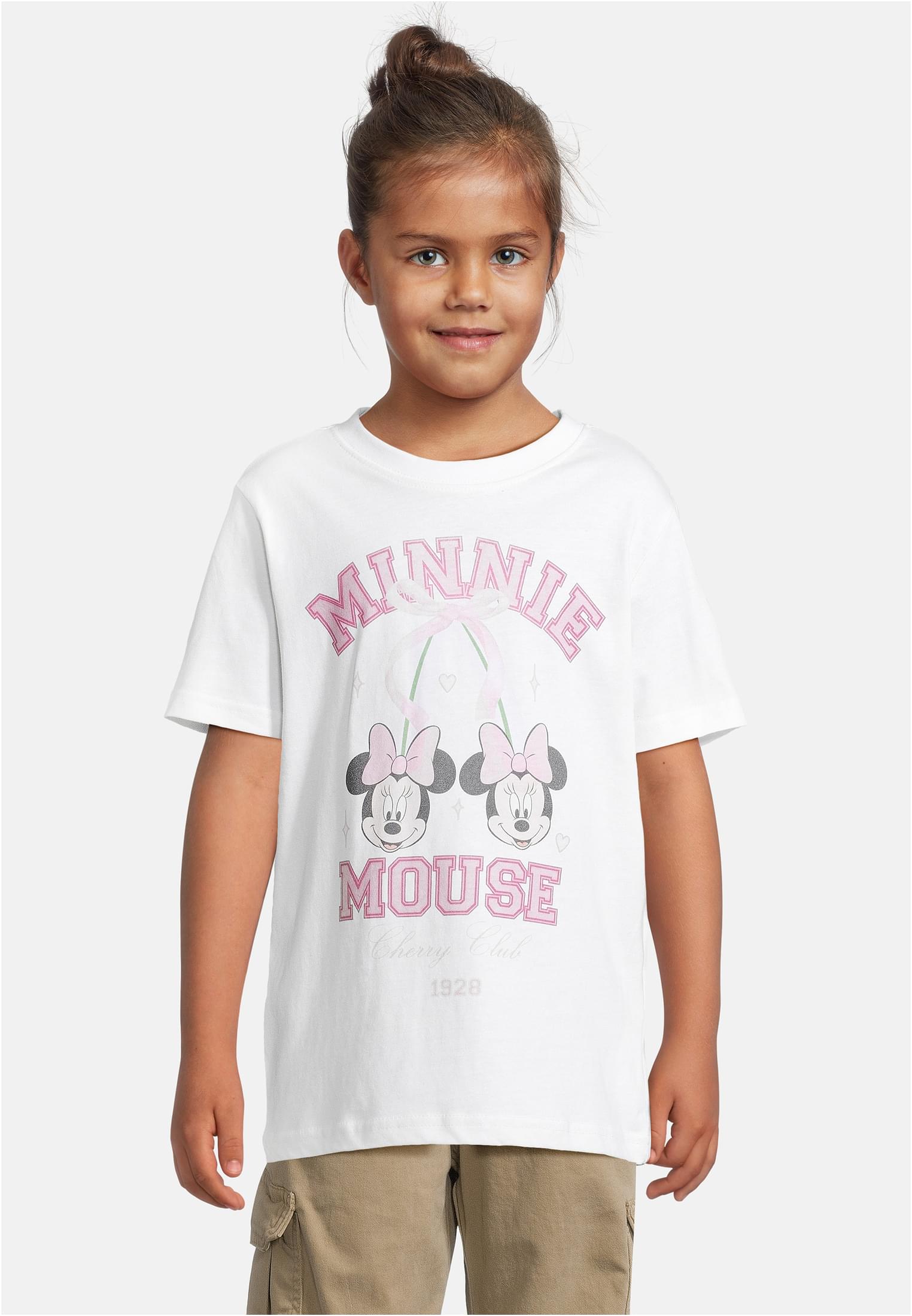 MT Kids Maglietta Pack kurzarm Minnie Mouse white+heathergrey