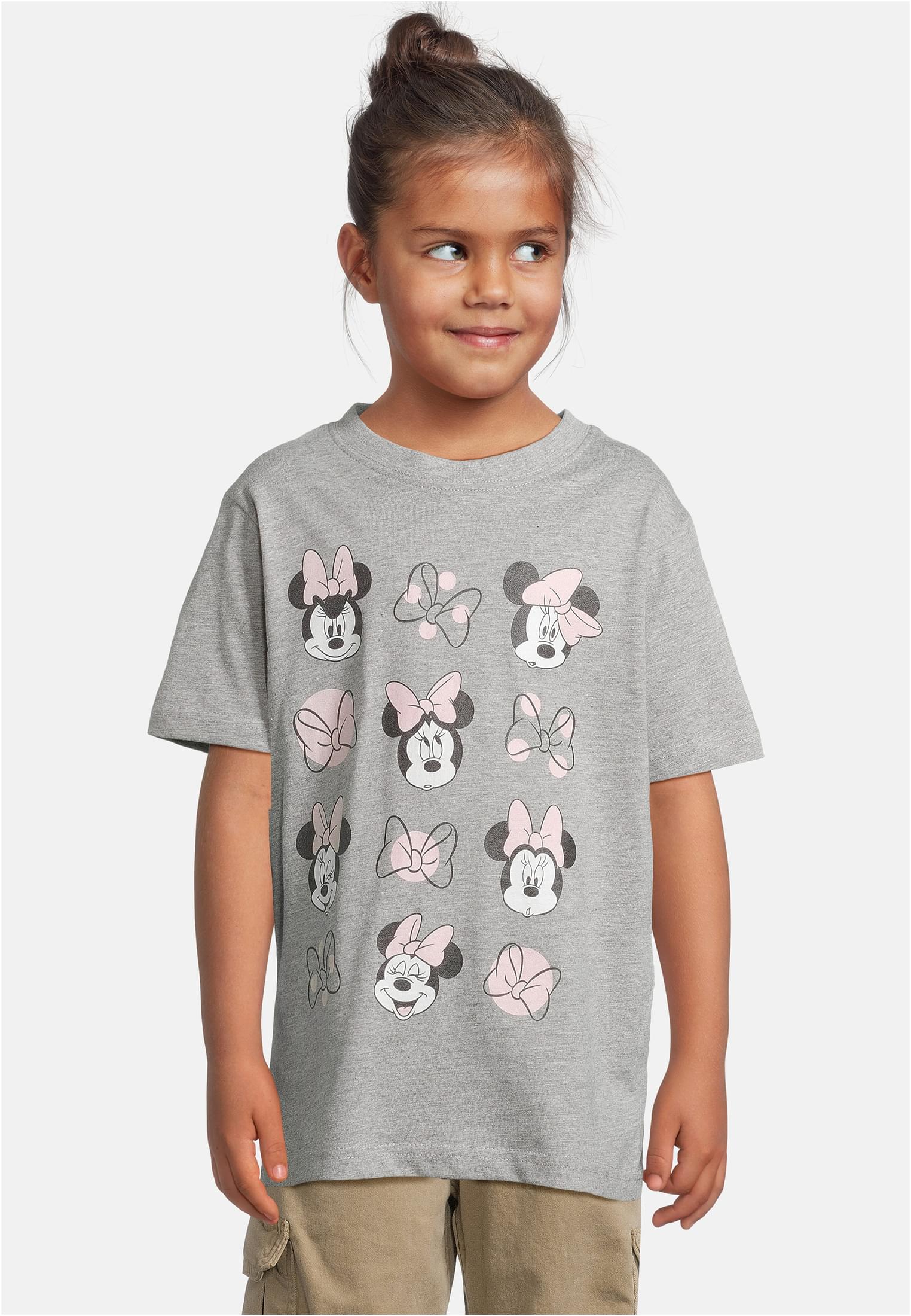 MT Maglietta Pack kurzarm Minnie Mouse white+heathergrey