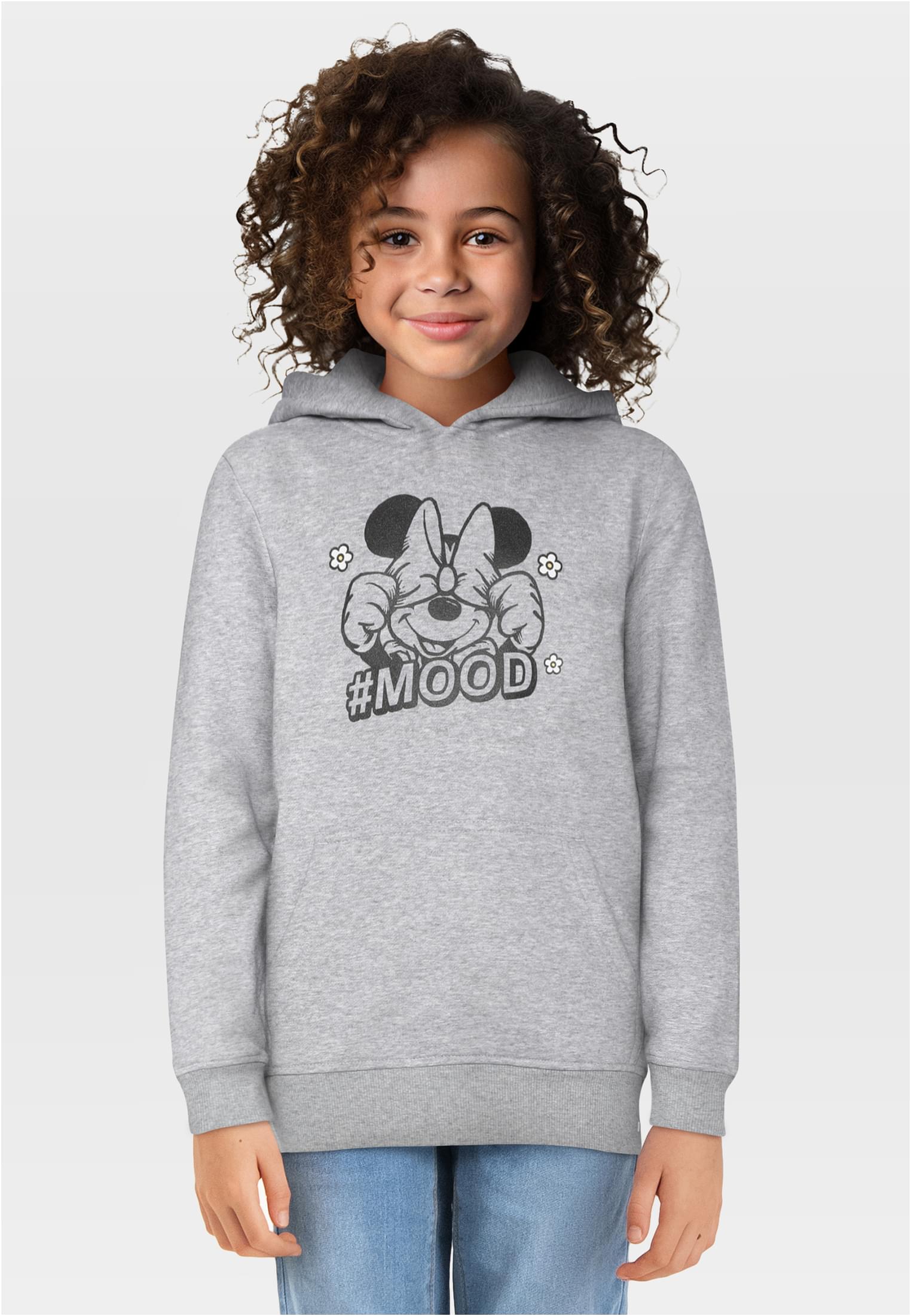 MT Maglietta Pack Minnie Mouse white+heathergrey