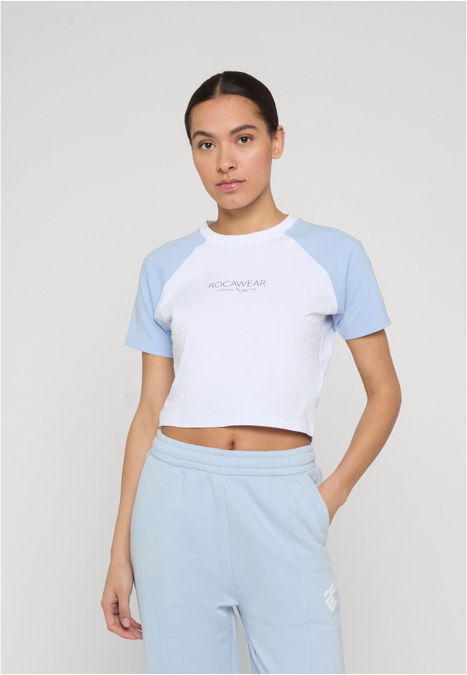 Rocawear Maglietta Fine brightwhite/brunnerablue