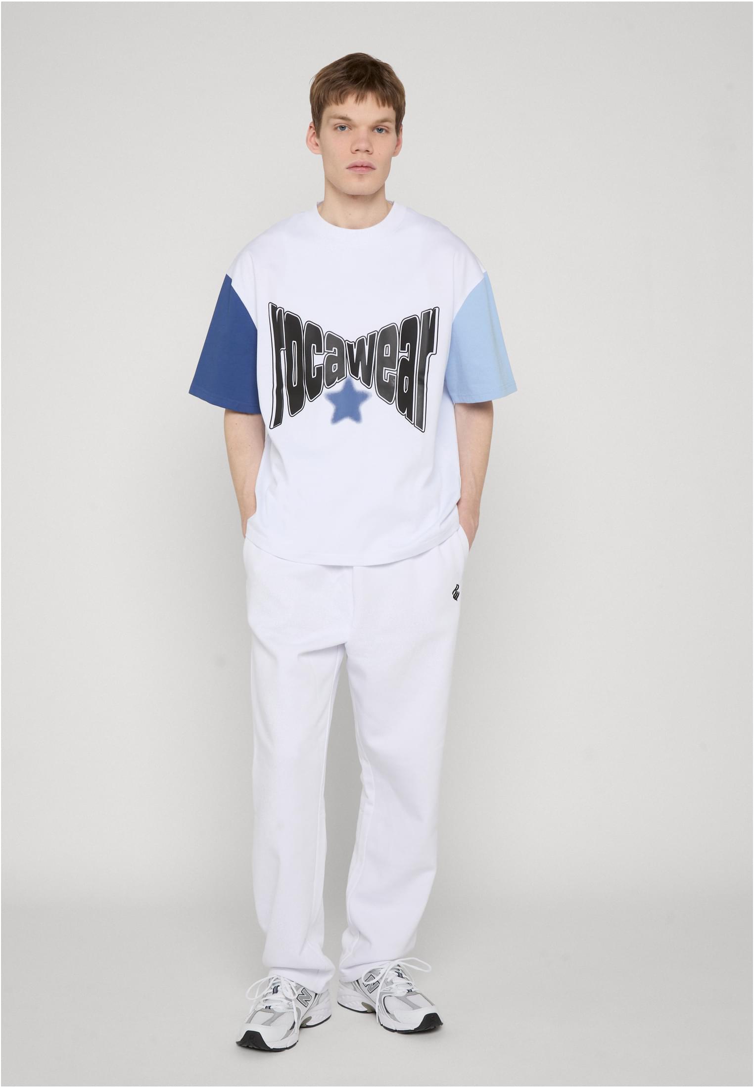 Rocawear Maglietta COLORED brightwhite/truenavy/brunnerablue