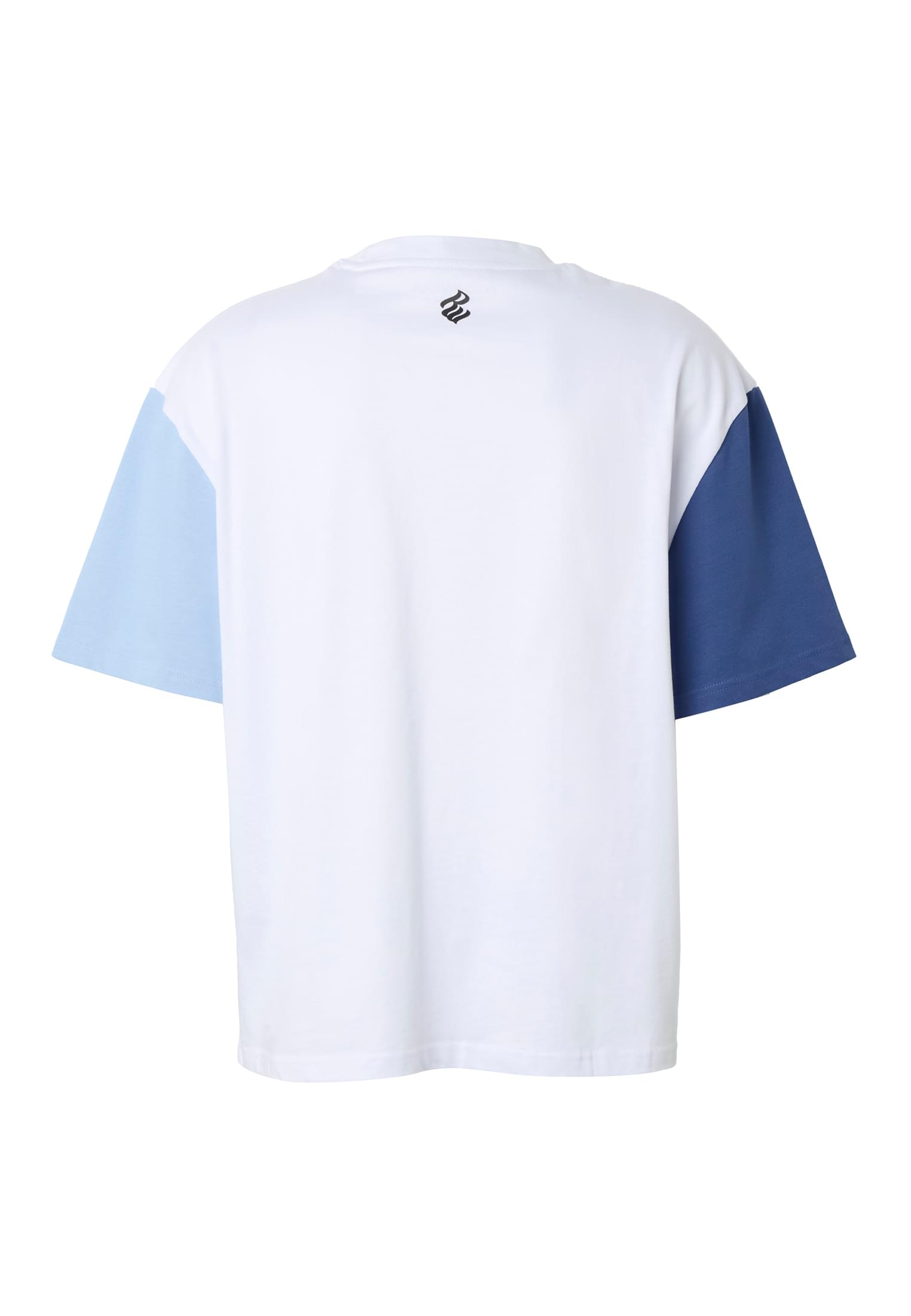 Rocawear Maglietta COLORED brightwhite/truenavy/brunnerablue