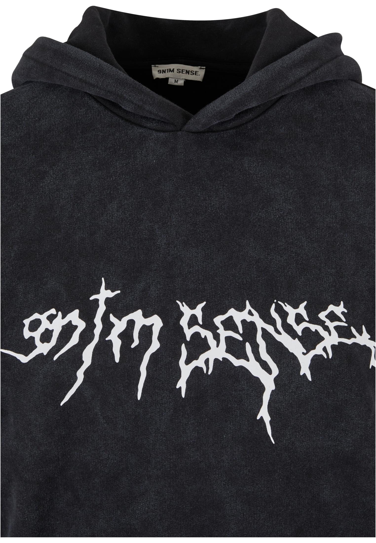 9N1M SENSE Felpa con cappuccio Sense Goth Print