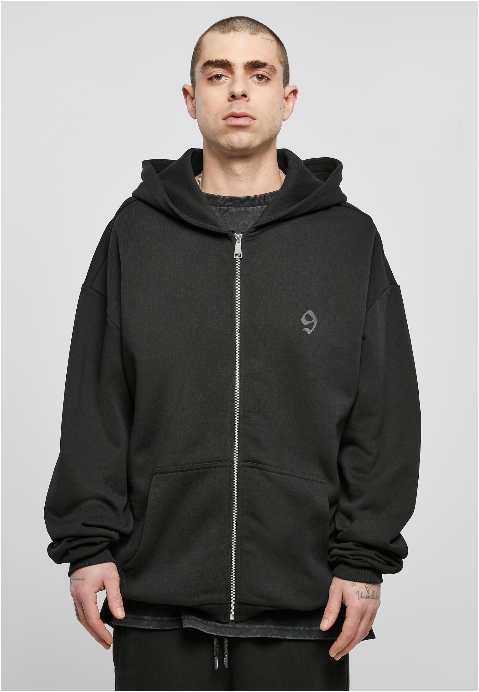 9N1M SENSE Felpa con cappuccio Sense Print Zip