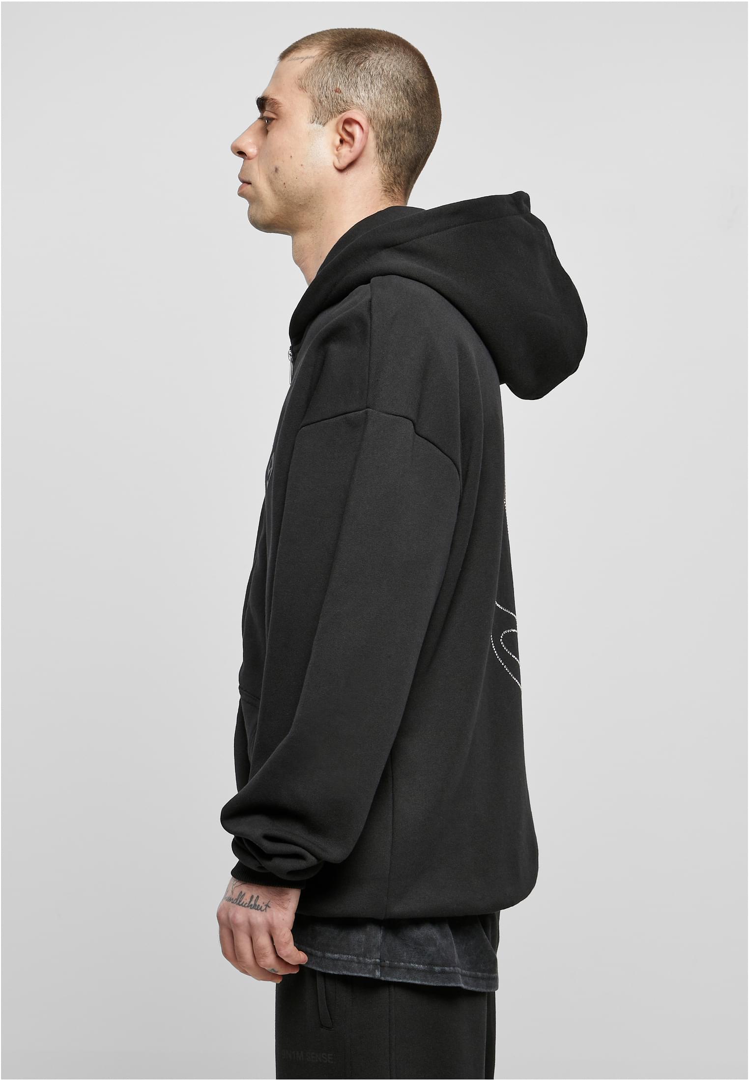 9N1M SENSE Felpa con cappuccio Sense Print Zip
