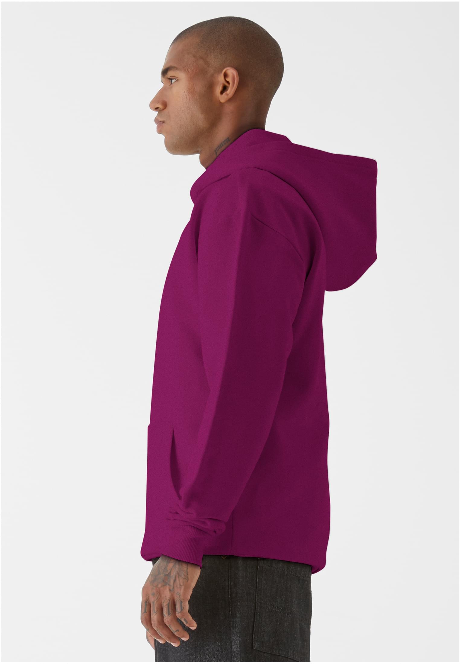9N1M SENSE Felpa con cappuccio Sense Blank aubergine