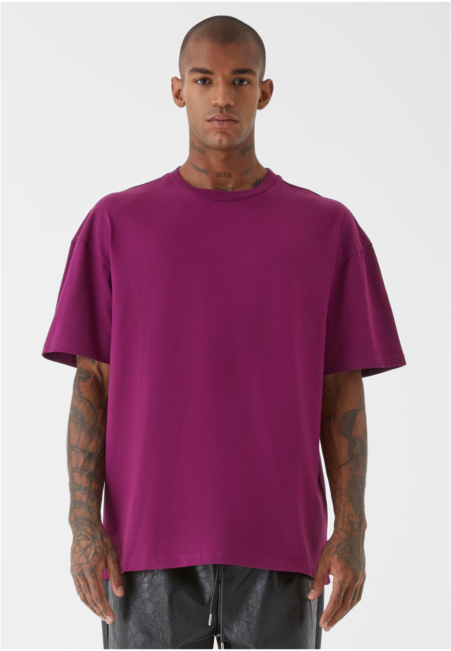 9N1M SENSE Maglietta Sense Blank aubergine