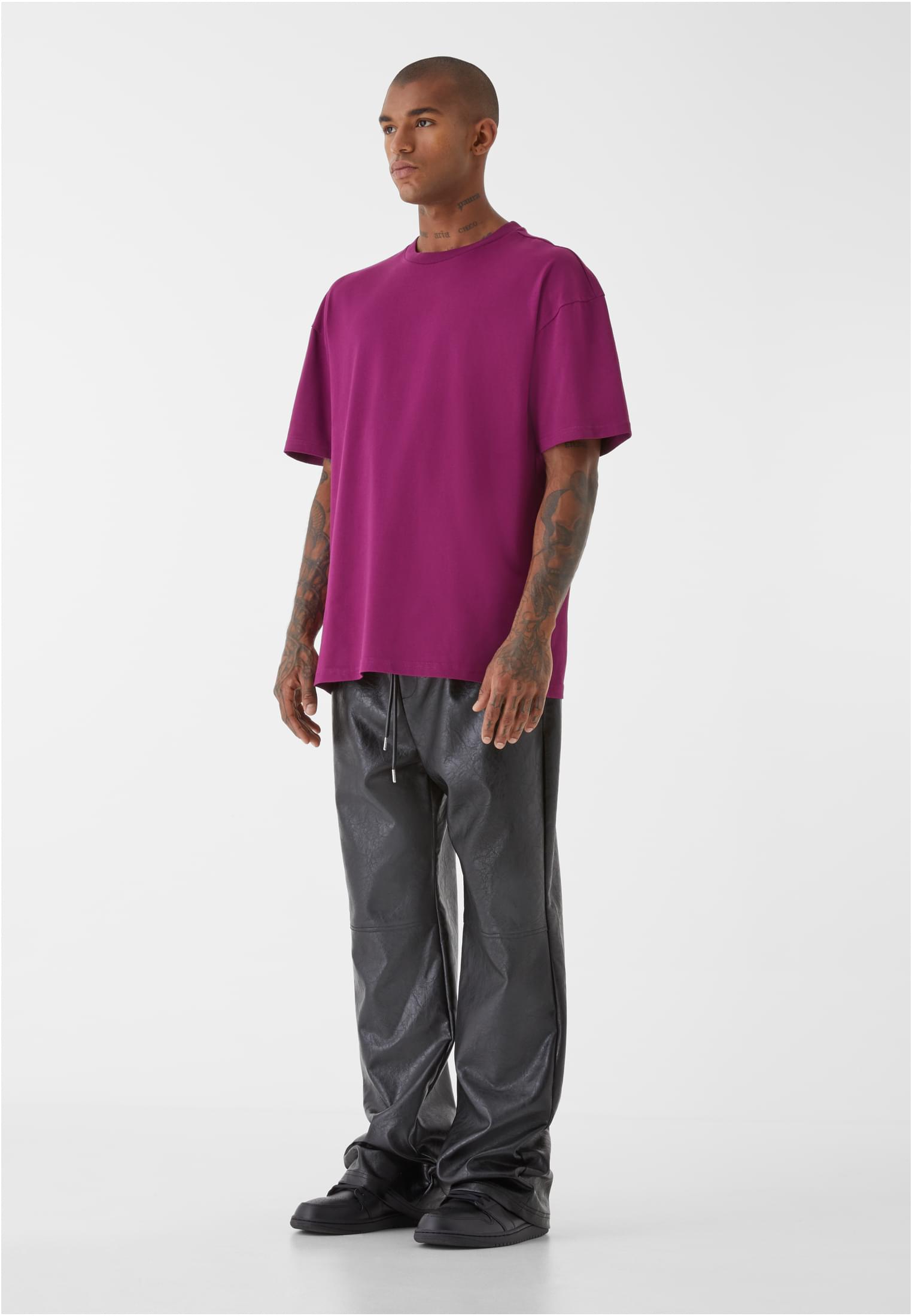 9N1M SENSE Maglietta Sense Blank aubergine