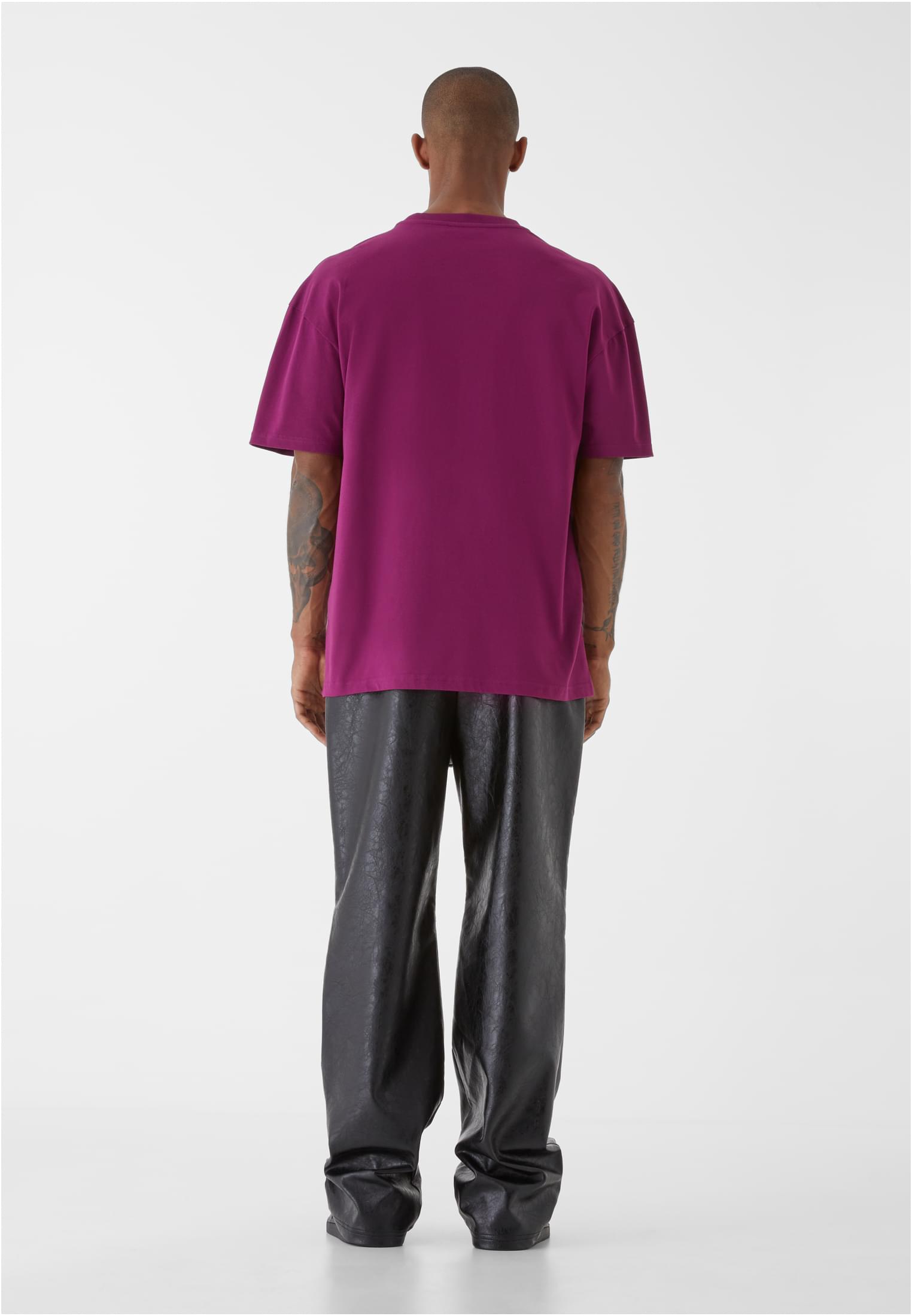 9N1M SENSE Maglietta Sense Blank aubergine