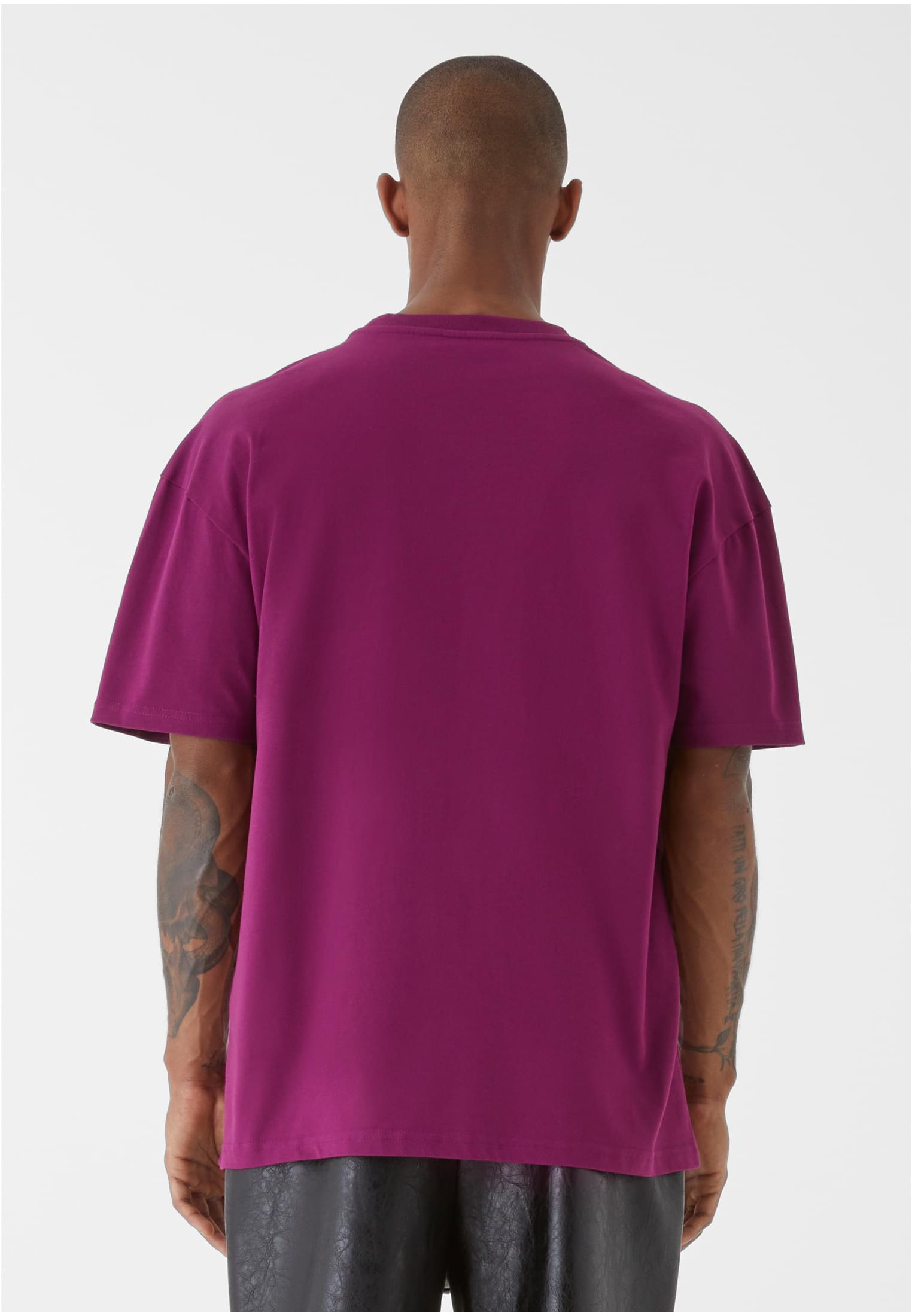 9N1M SENSE Maglietta Sense Blank aubergine