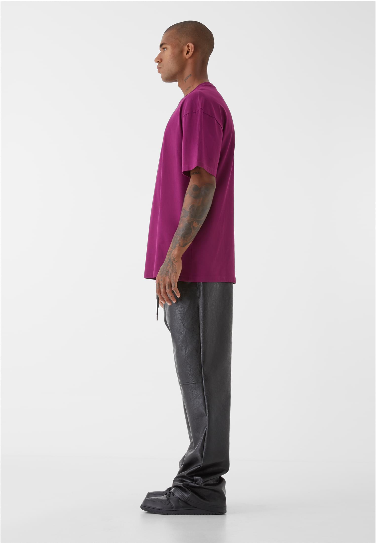 9N1M SENSE Maglietta Sense Blank aubergine