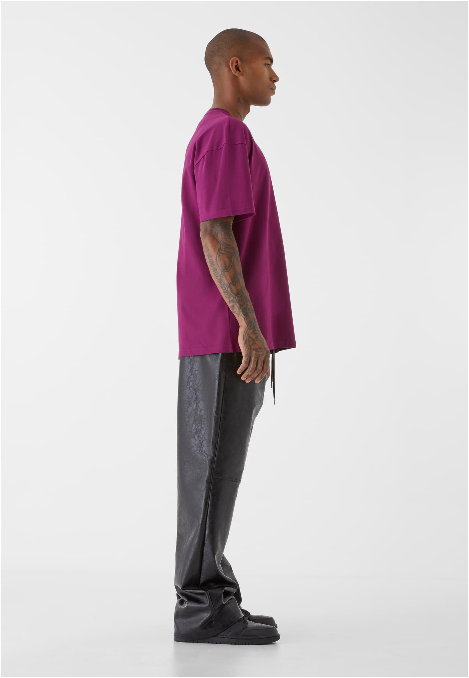 9N1M SENSE Maglietta Sense Blank aubergine