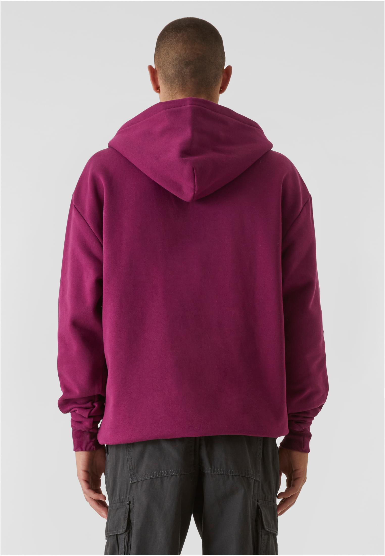 9N1M Sense Felpa con cappuccio Essential aubergine