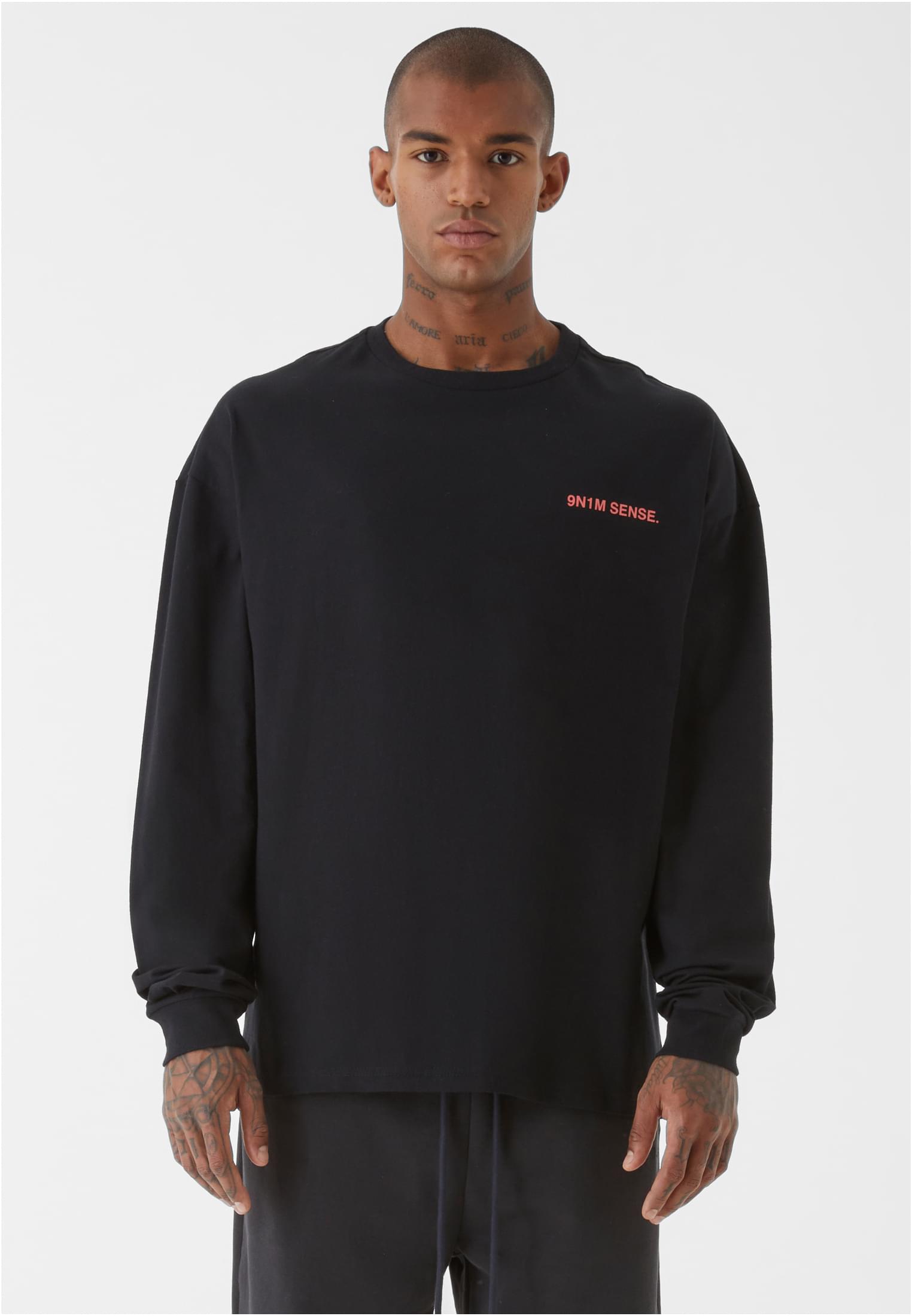 9N1M SENSE Maglietta Valais Longsleeve