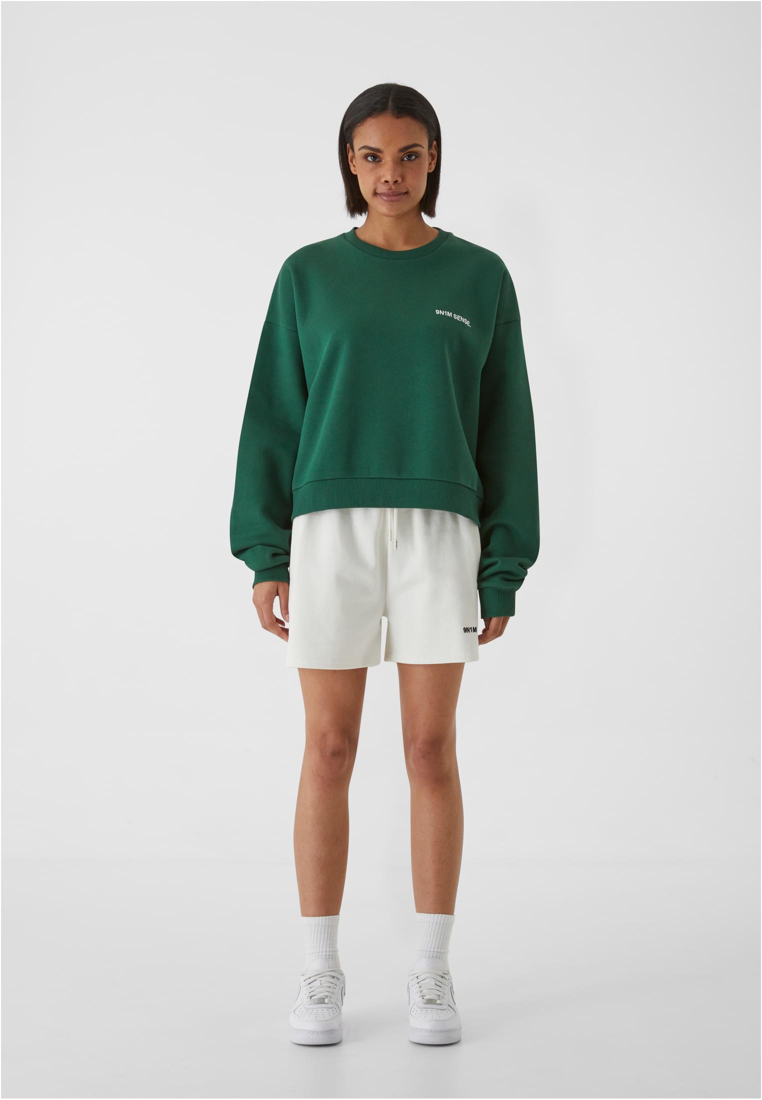 9N1M SENSE Felpa W-Essential Cropped
