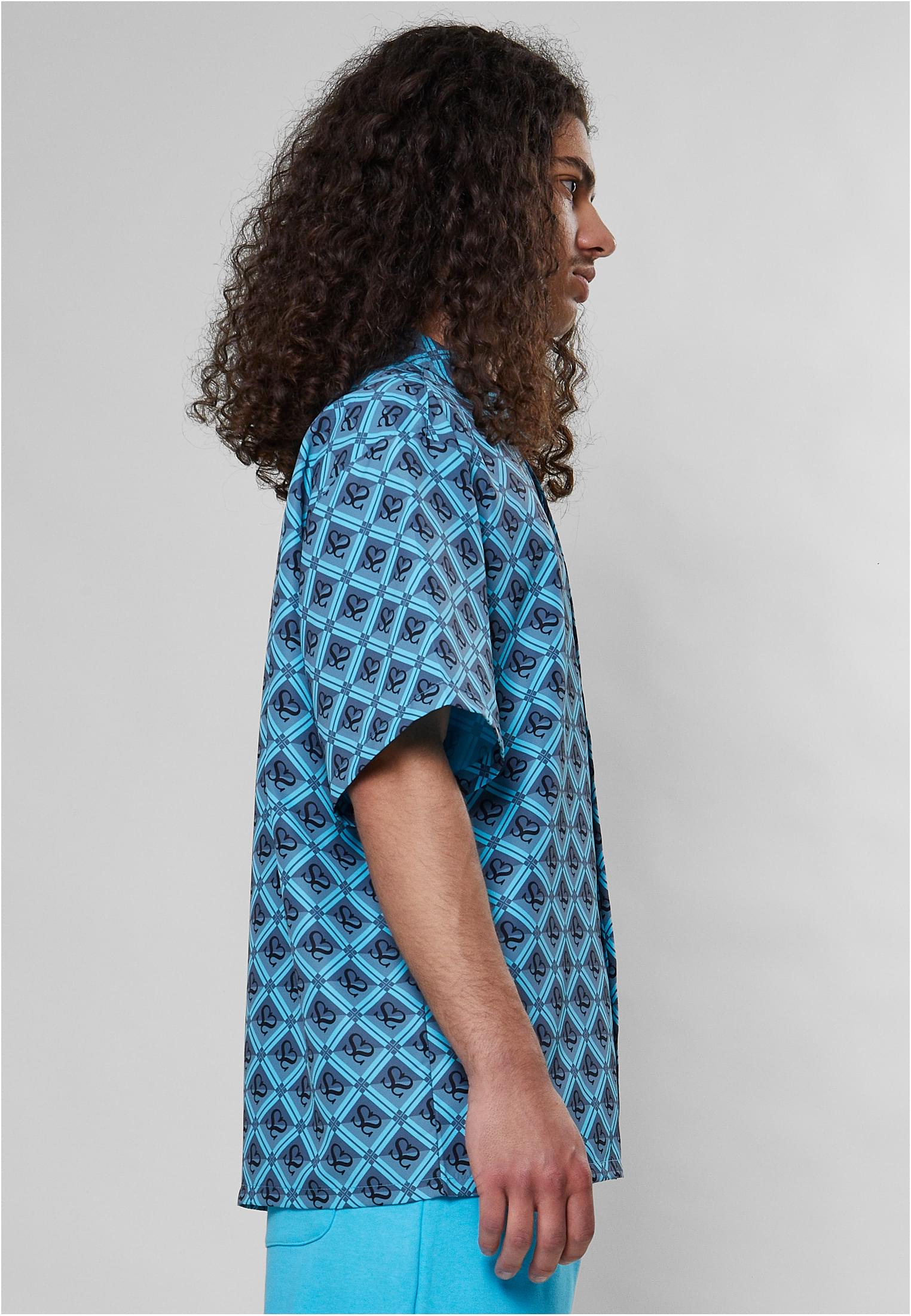9N1M SENSE Camicia Sense All Over Monogram Print