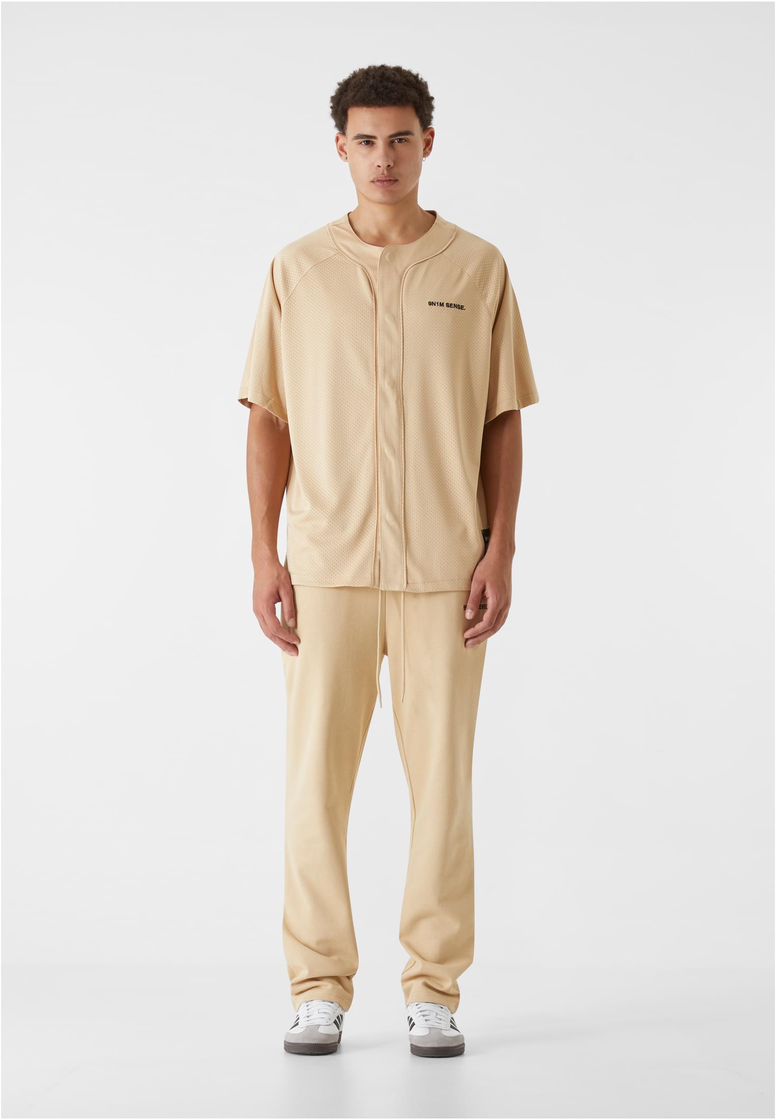 9N1M Sense Camicia Sense Mesh softmocca