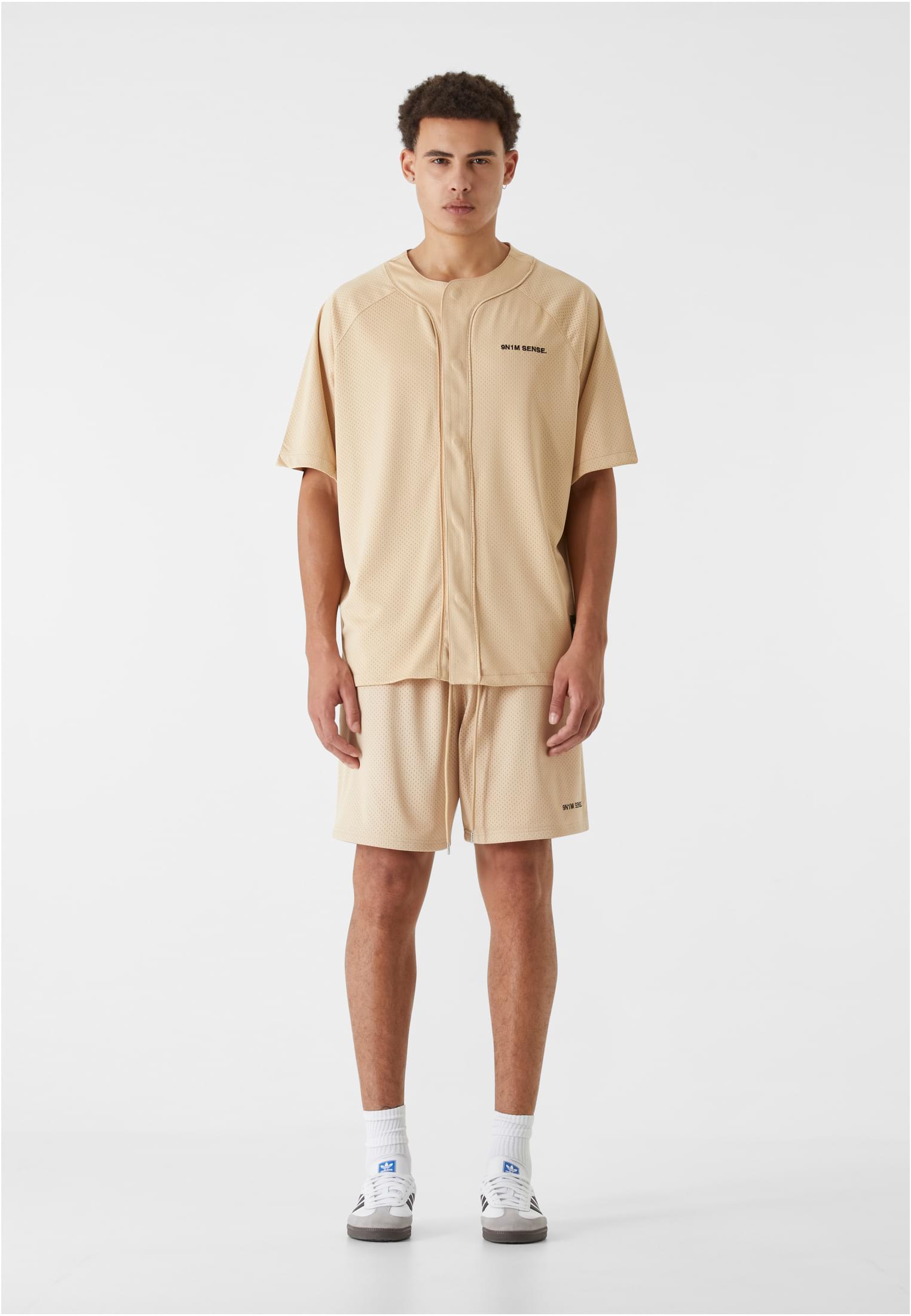 9N1M Sense Pantaloncini Sense Essential Mesh softmocca