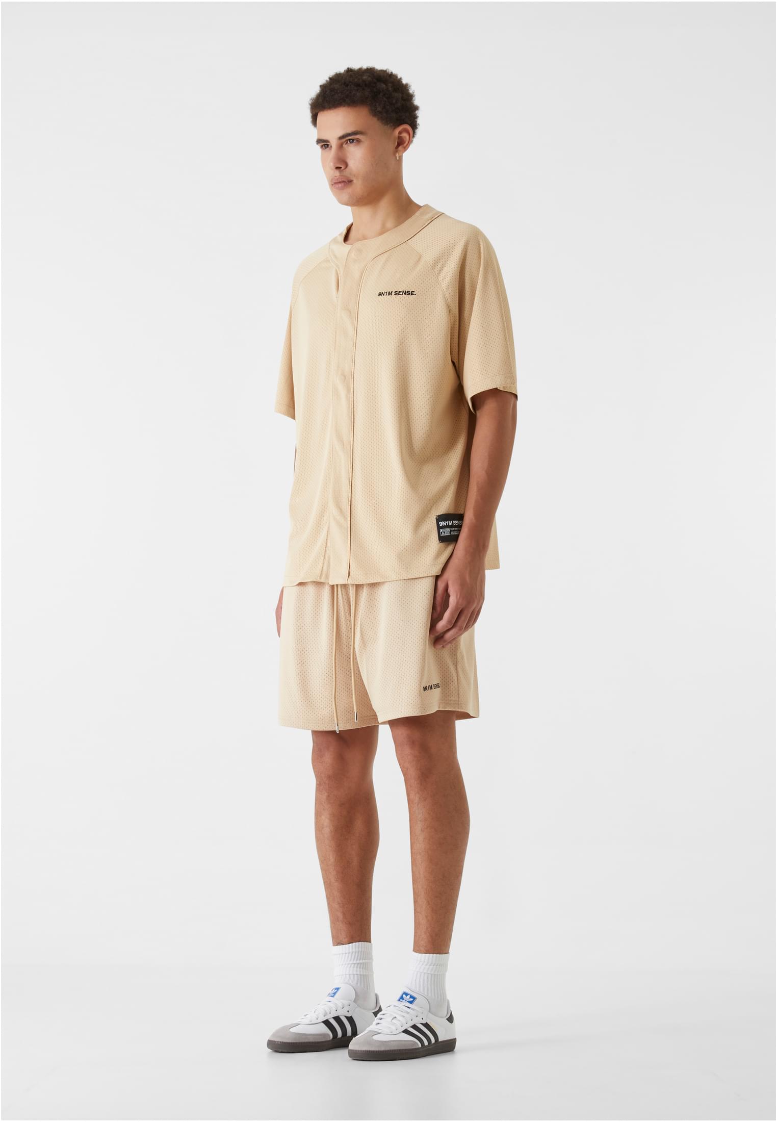 9N1M Sense Pantaloncini Sense Essential Mesh softmocca