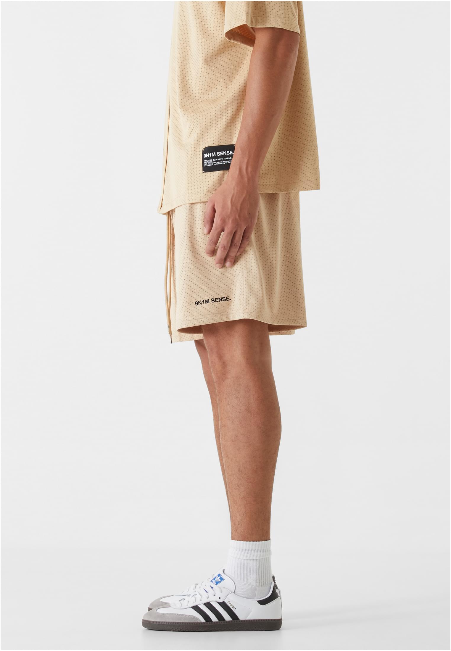 9N1M Sense Pantaloncini Sense Essential Mesh softmocca