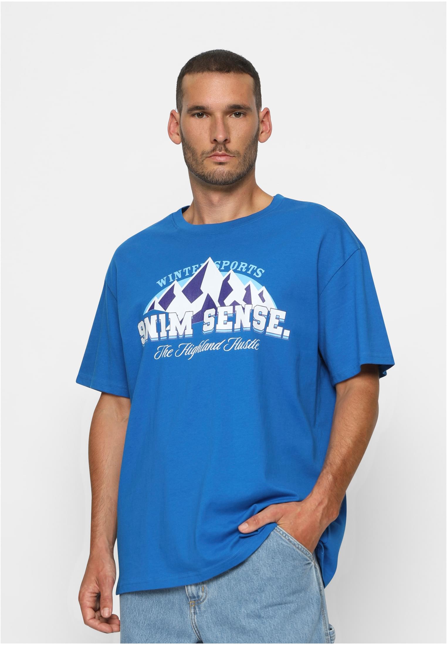 9N1M SENSE Maglietta SENSE WINTER SPORTS cobalt