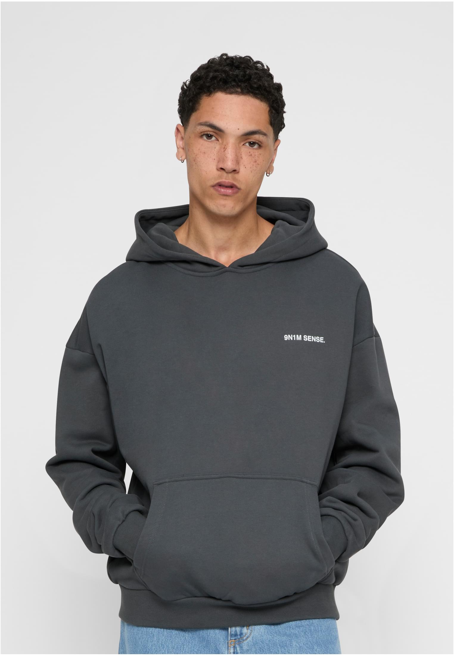 9N1M SENSE Felpa con cappuccio SENSE CHANGE darkgrey