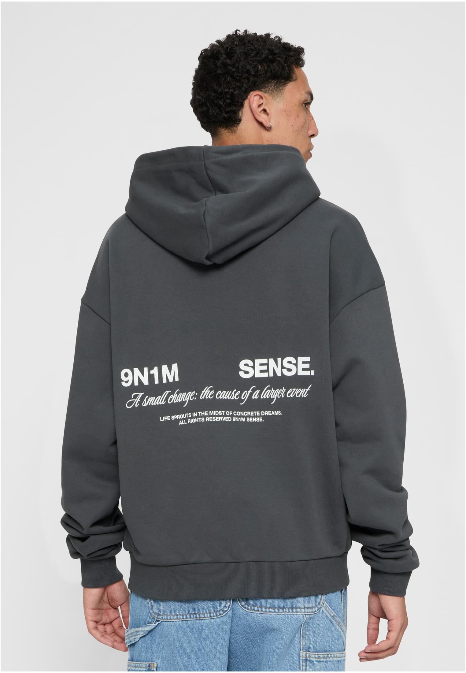 9N1M Sense Felpa con cappuccio SENSE CHANGE darkgrey