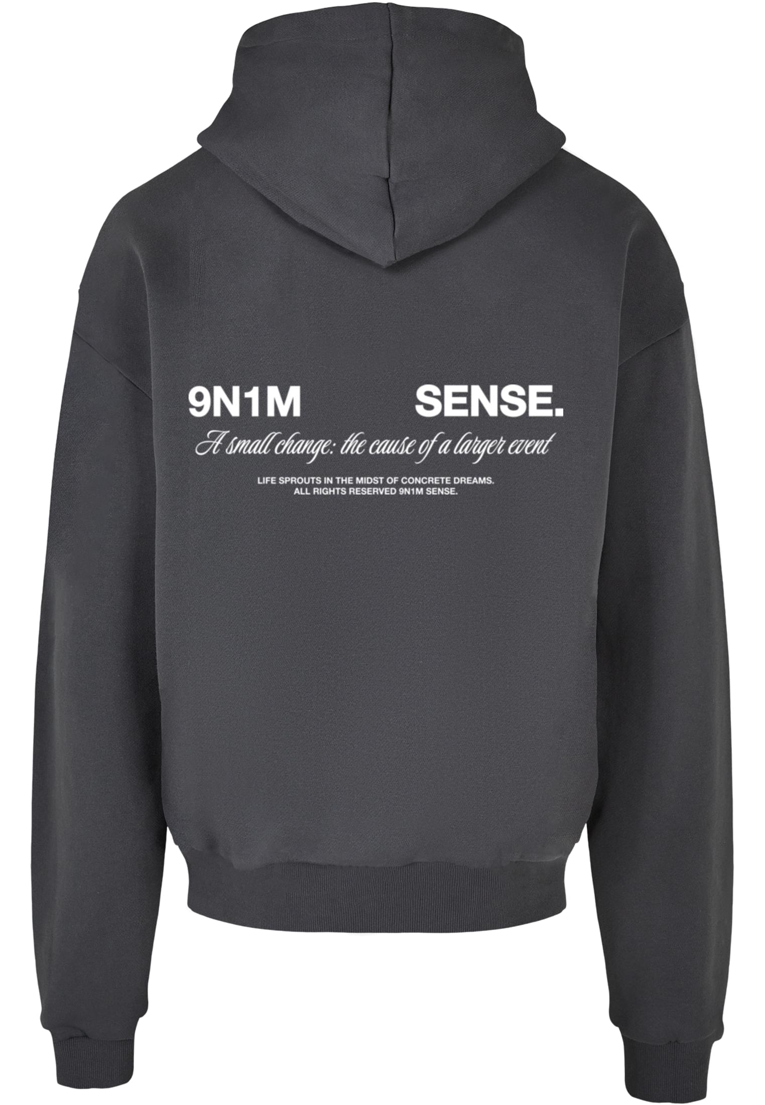 9N1M Sense Felpa con cappuccio SENSE CHANGE darkgrey