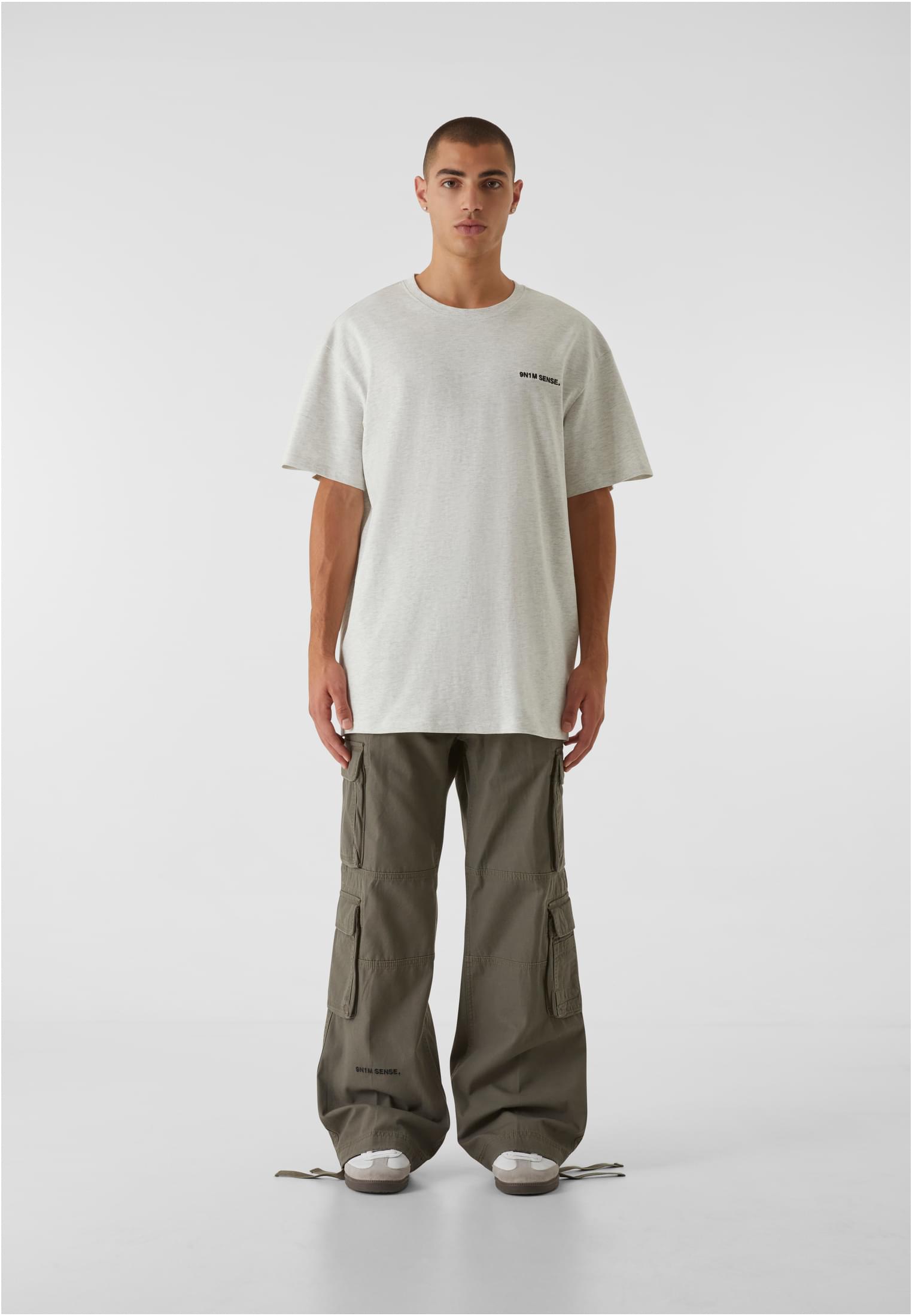 9N1M SENSE Maglietta SENSE Essentials lightgrey