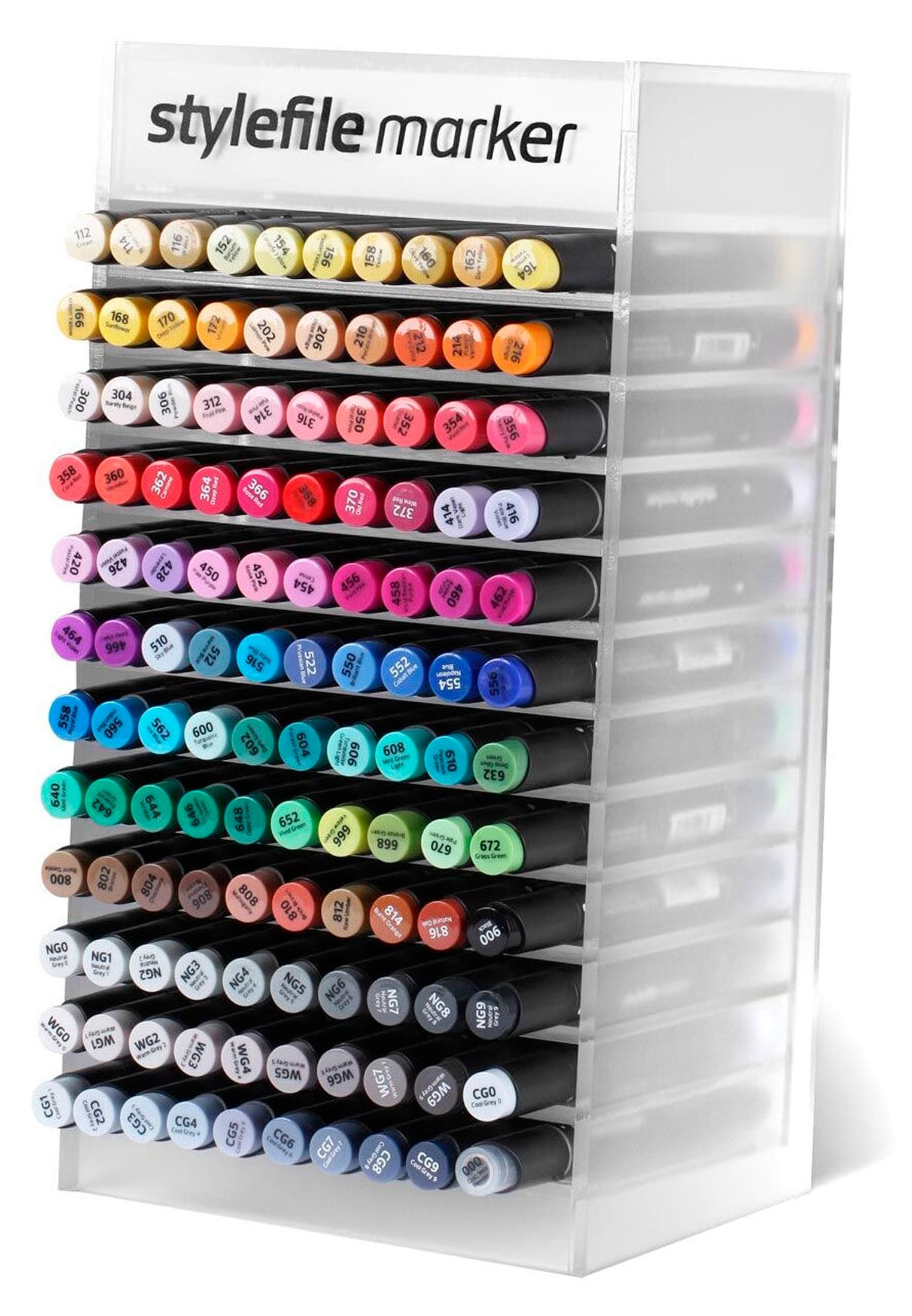 Stylefile Marker Classic Full Display 120pcs-SFMTI010