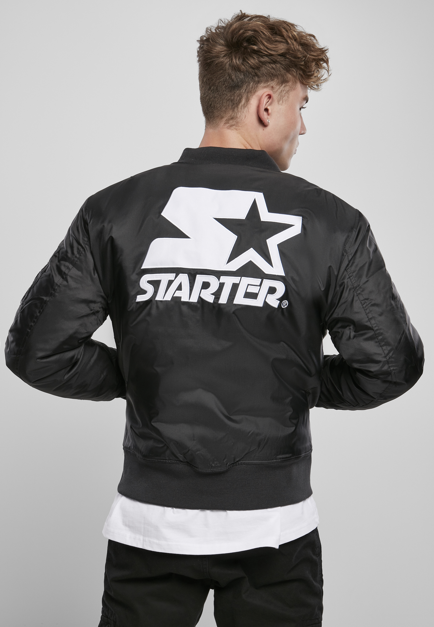 Starter The Classic Bomber Logo Jacket-ST006