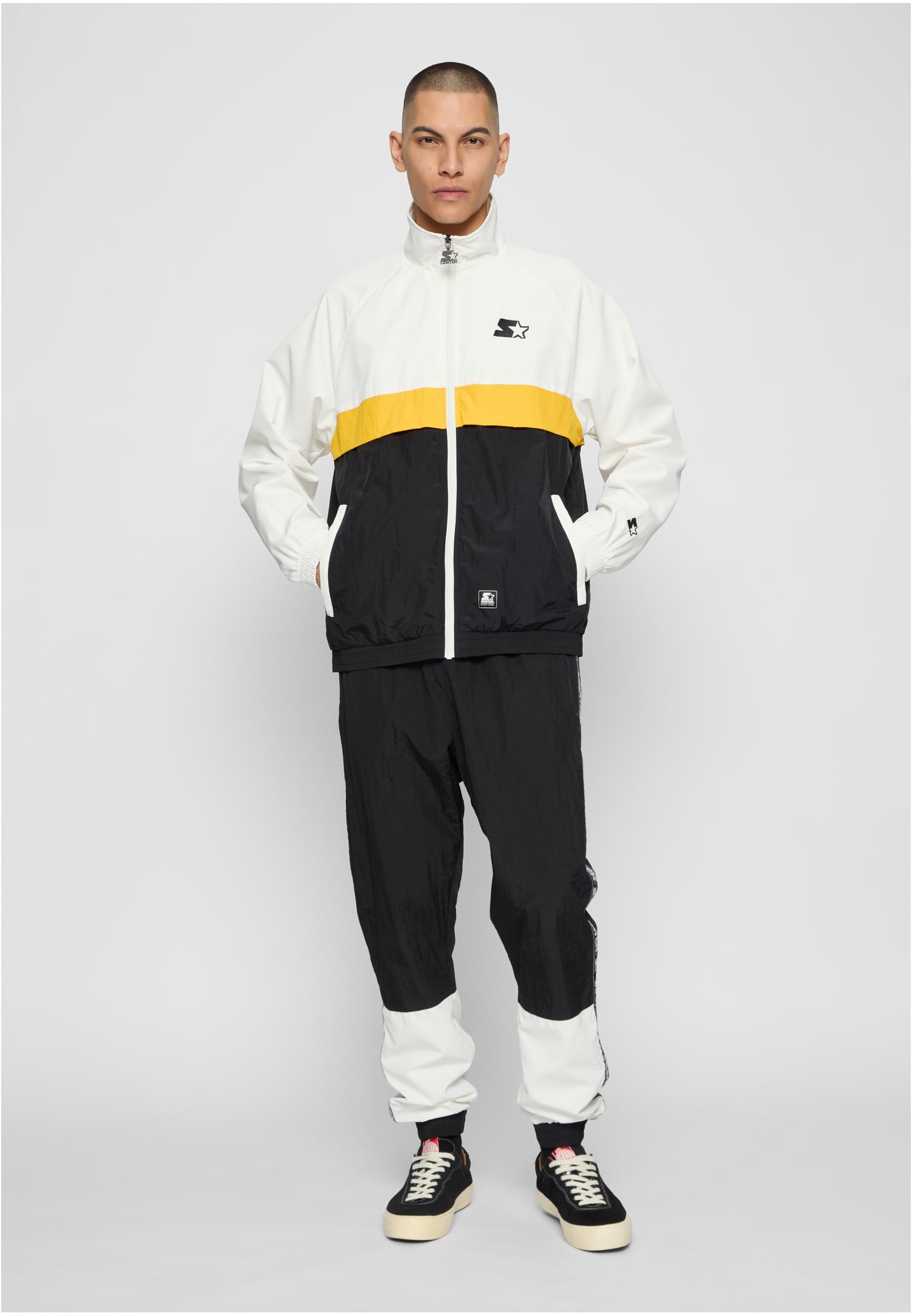 Starter Black Label Giacca Starter Three Toned Jogging Starter Two Toned Jogging wht/blk/gldn+blk/wht