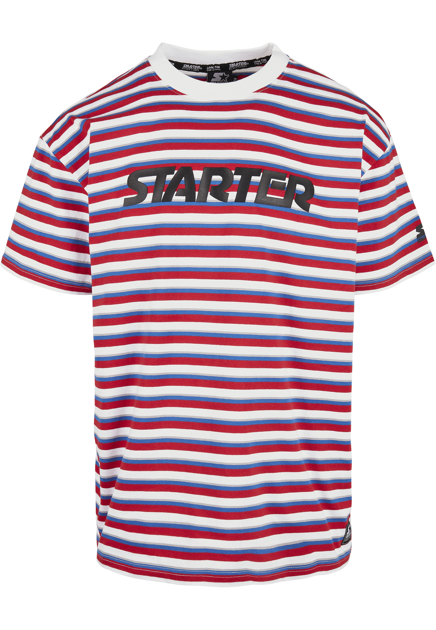 Starter Black Label Maglia Starter Stripe cityred/wht/sprtblue/silgry