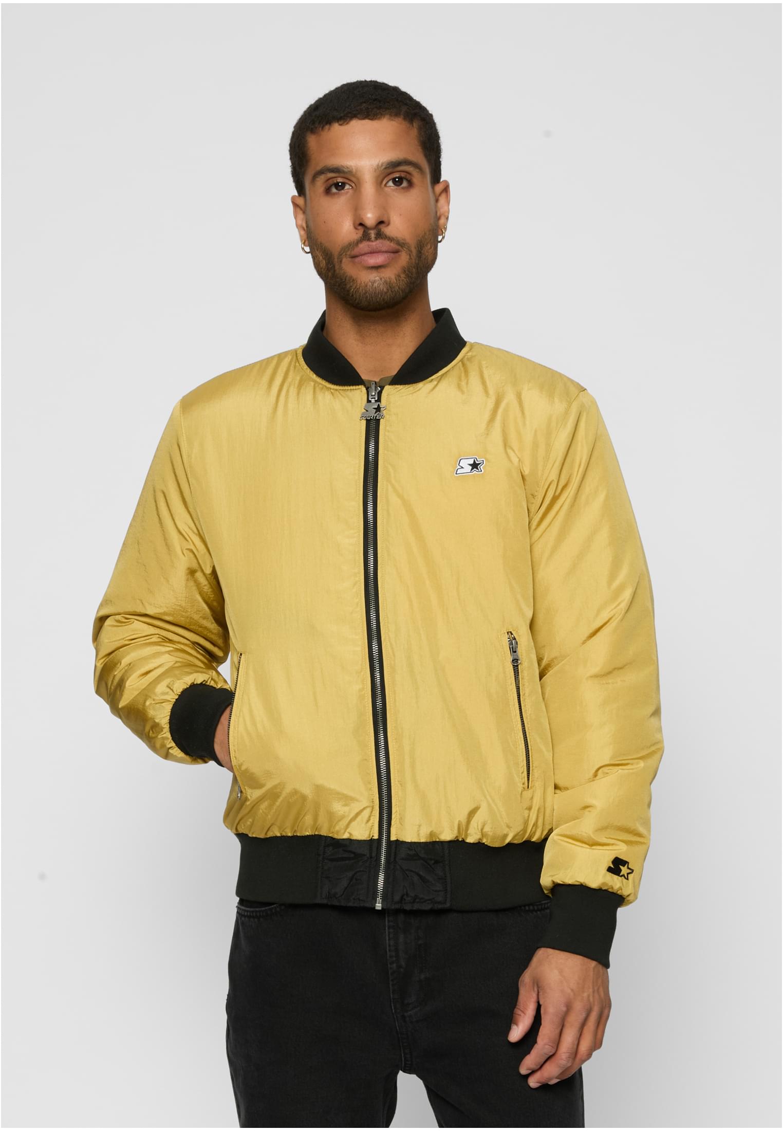 Starter Black Label Giacca Starter Reversible goldensand