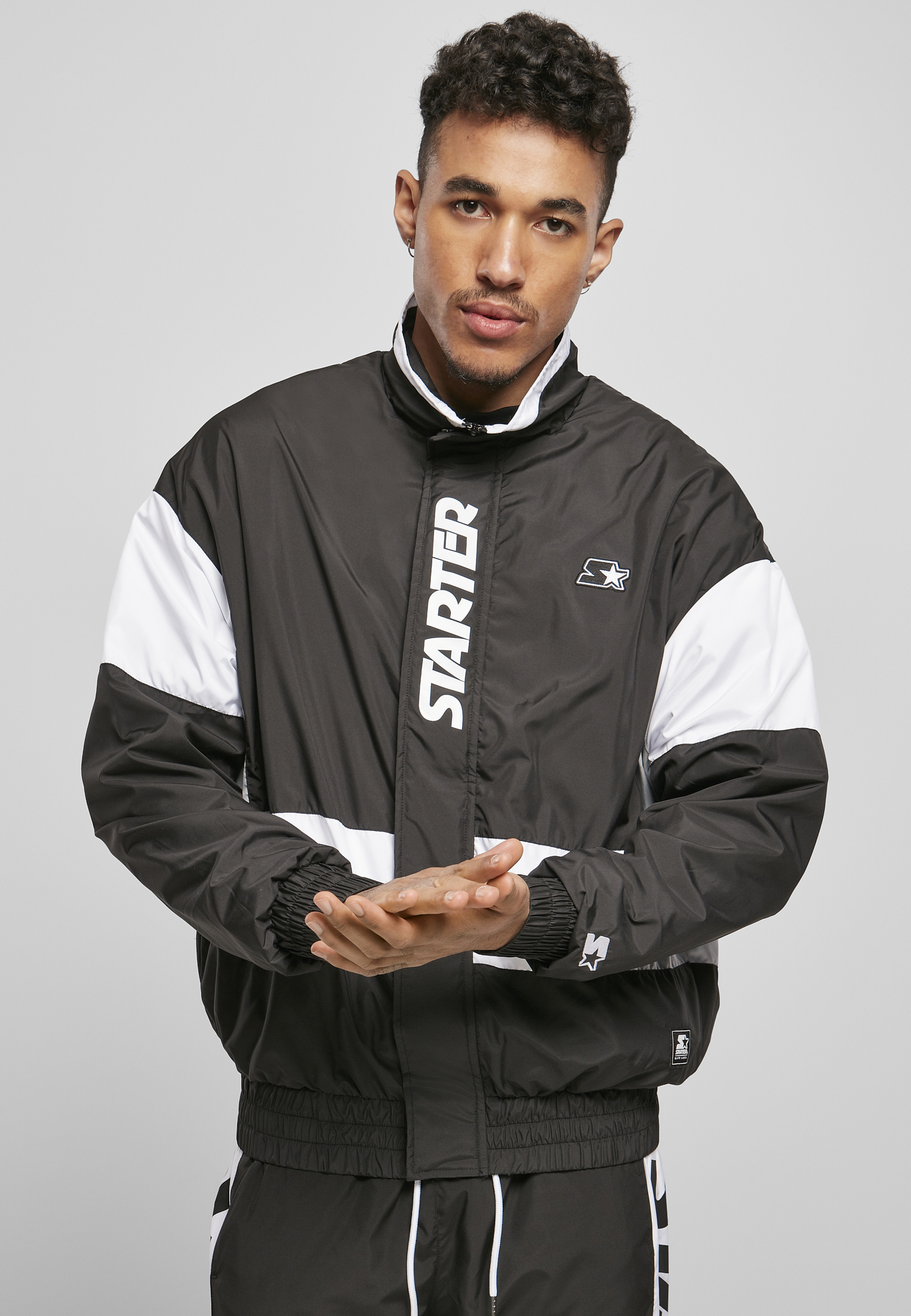 retro track jacket mens