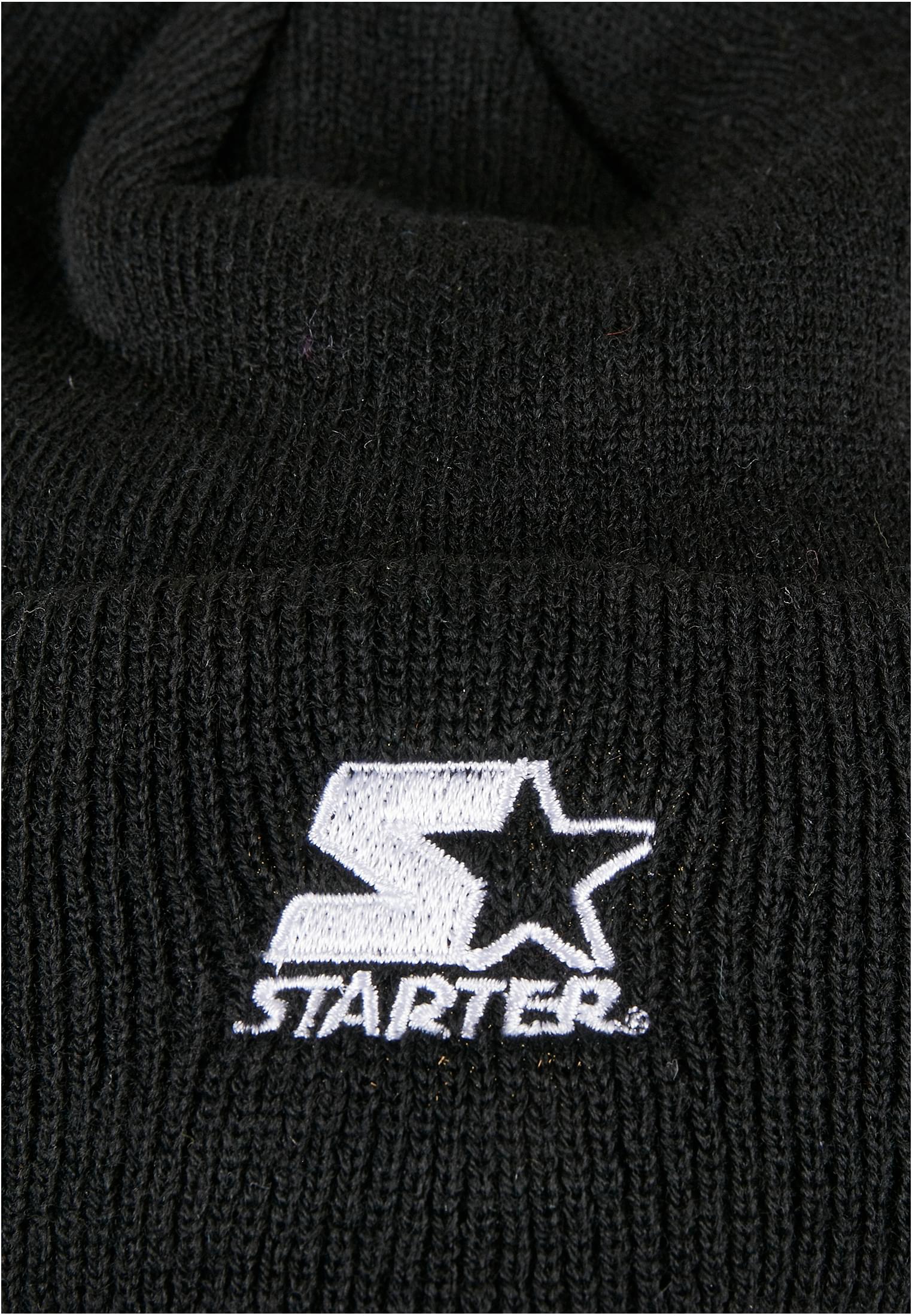 Starter S-STAR CLASSIC BOBBLE Grey-Navy Knit Beanie Hat