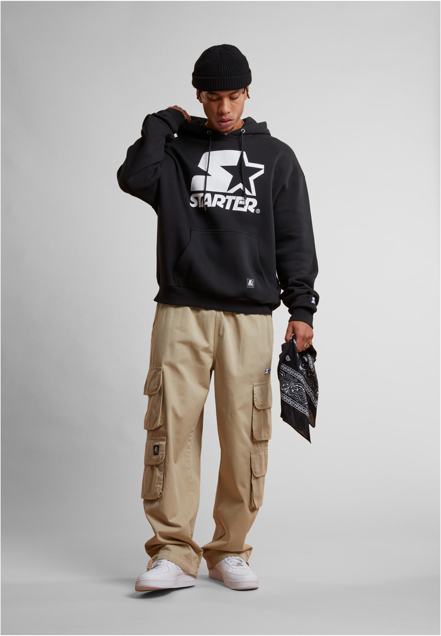 Starter Black Label Felpa con cappuccio Starter Oversized Logo
