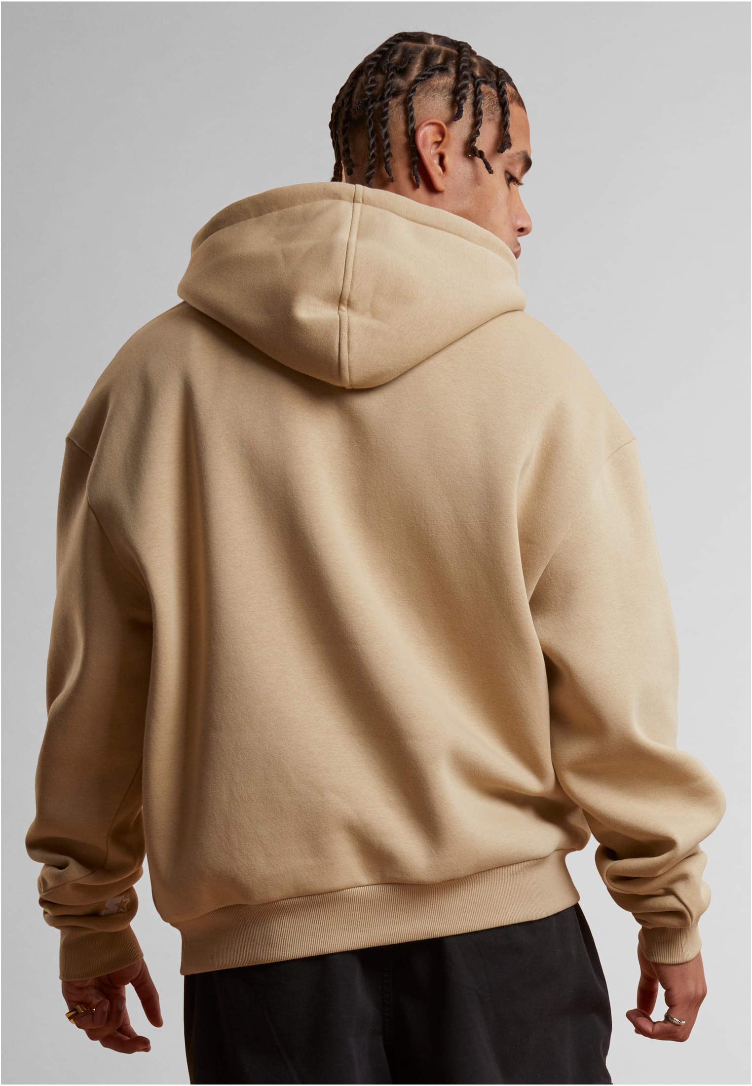Starter Black Label Felpa con cappuccio Starter Oversized Logo dustysand