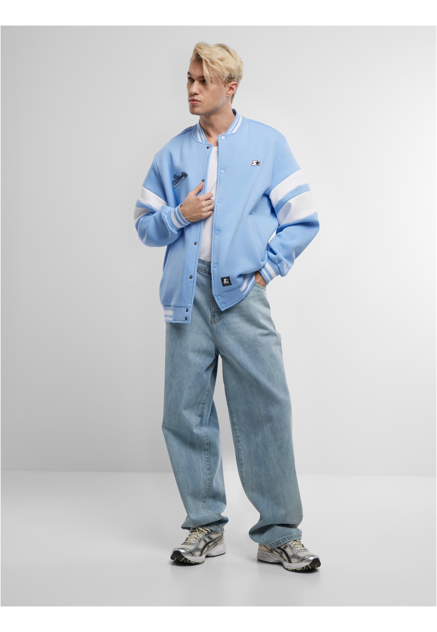 Starter Black Label Giacca Starter Sweat College carolinablue
