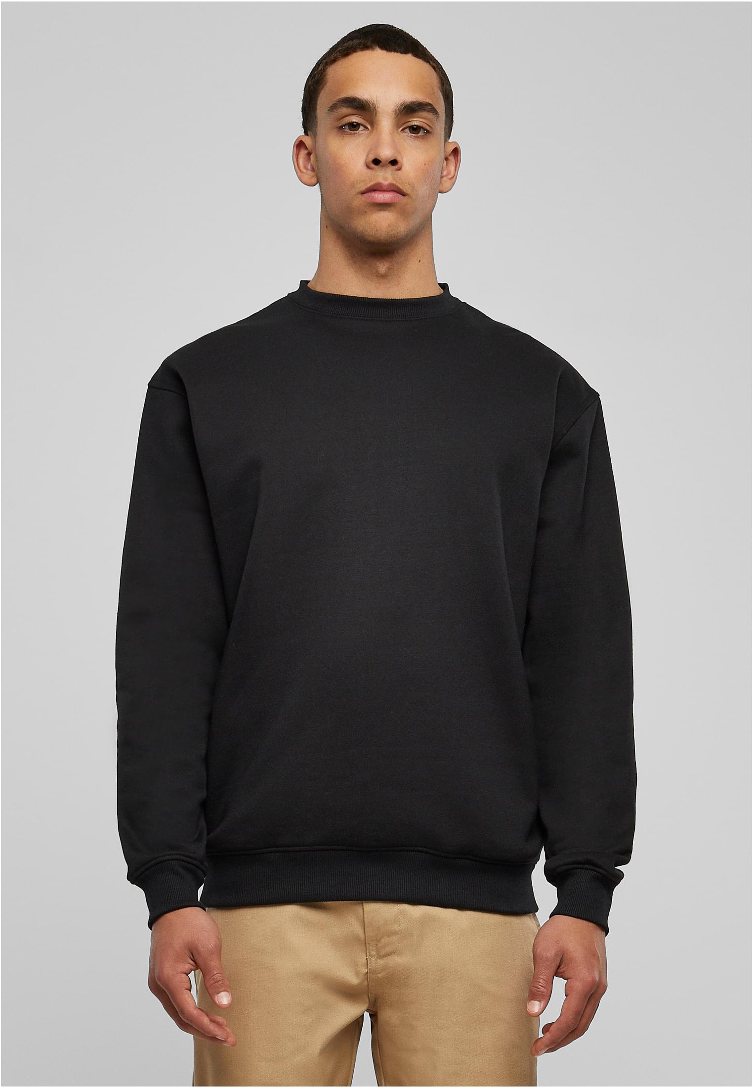 Visita lo Store di Urban ClassicsUrban Classics Sweatshirt Basic Terry Crew Pullover Maglione Uomo 