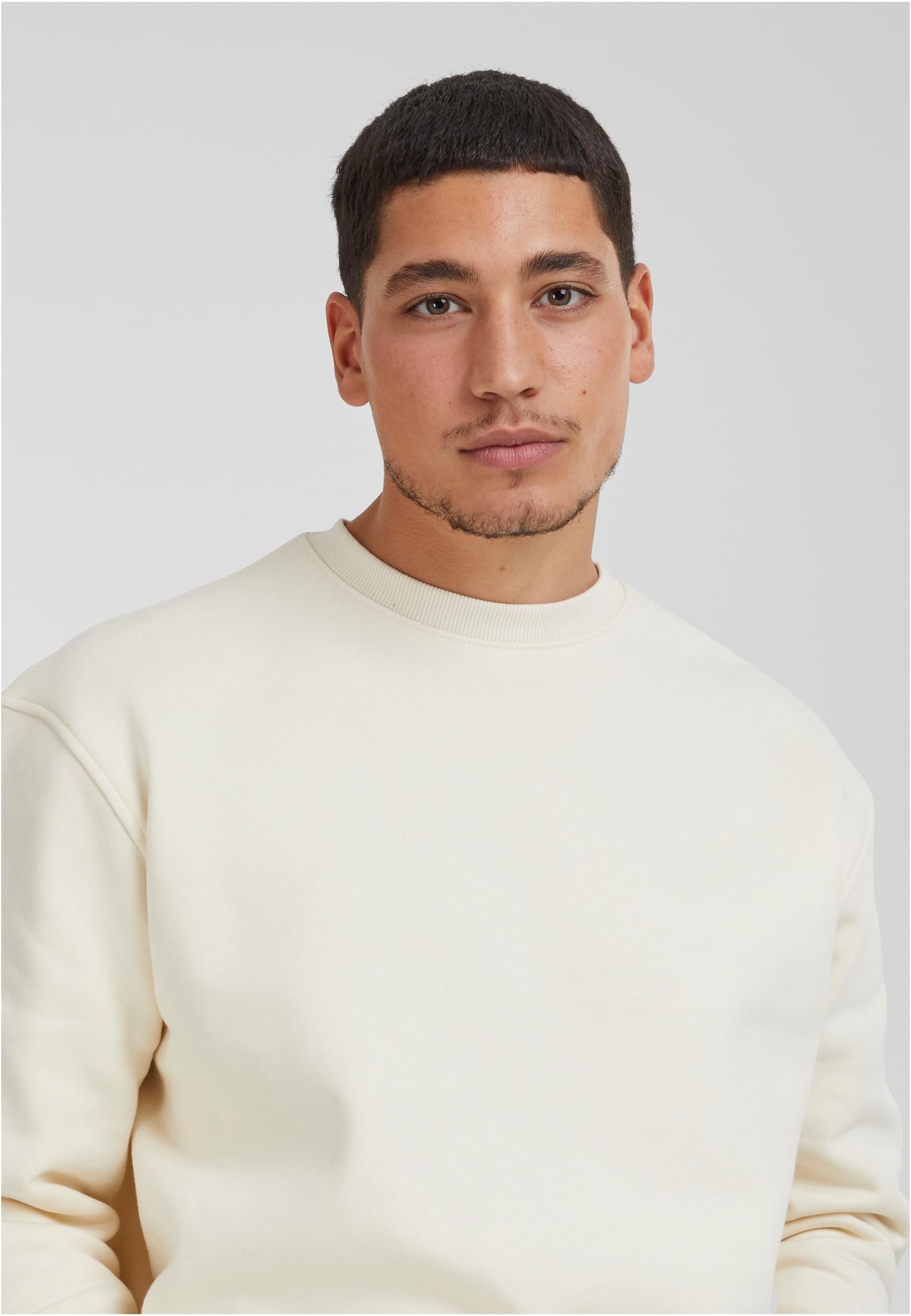 Urban Classics Felpa Crewneck whitesand