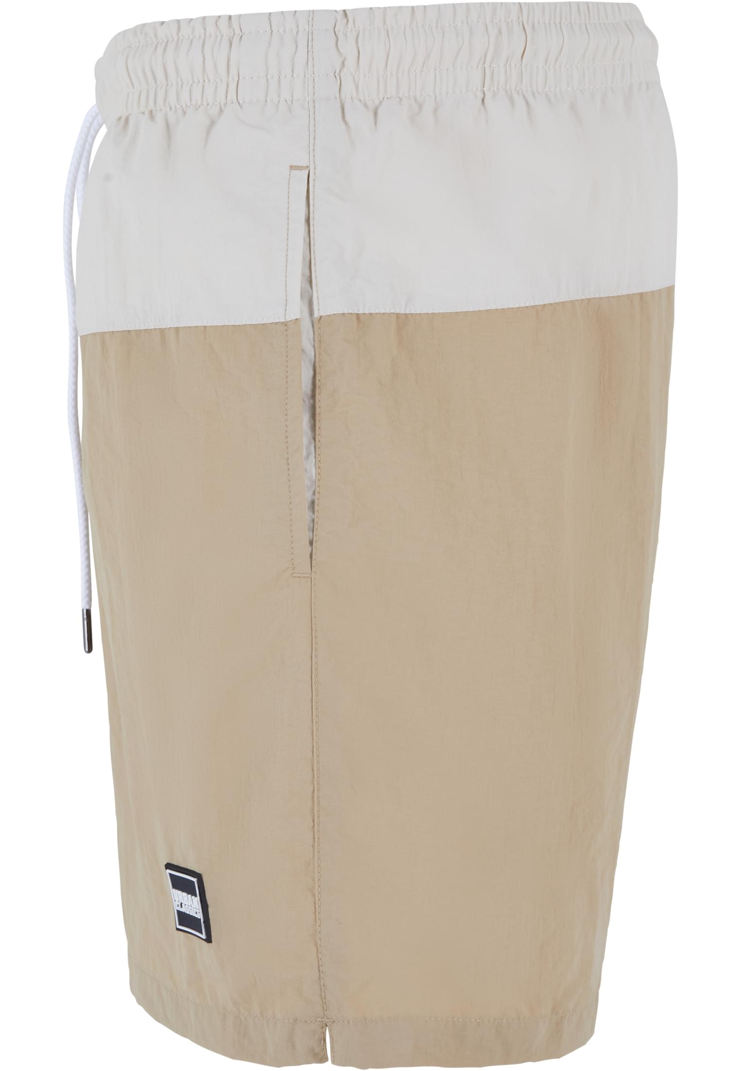 Urban Classics Pantaloncini Block Swim unionbeige/softseagrass